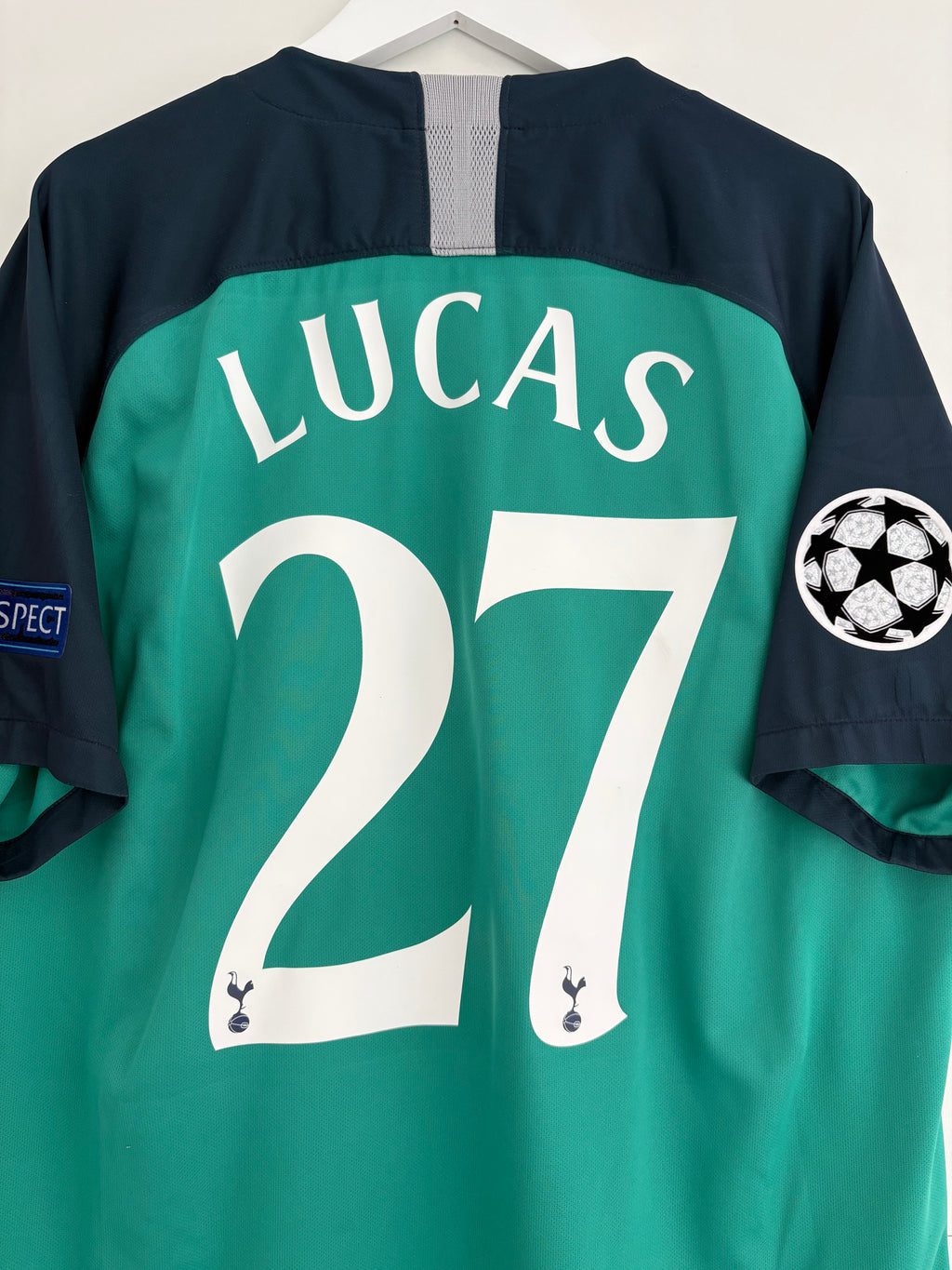 Tottenham 2018/19 Third Shirt - Lucas 27 - XL