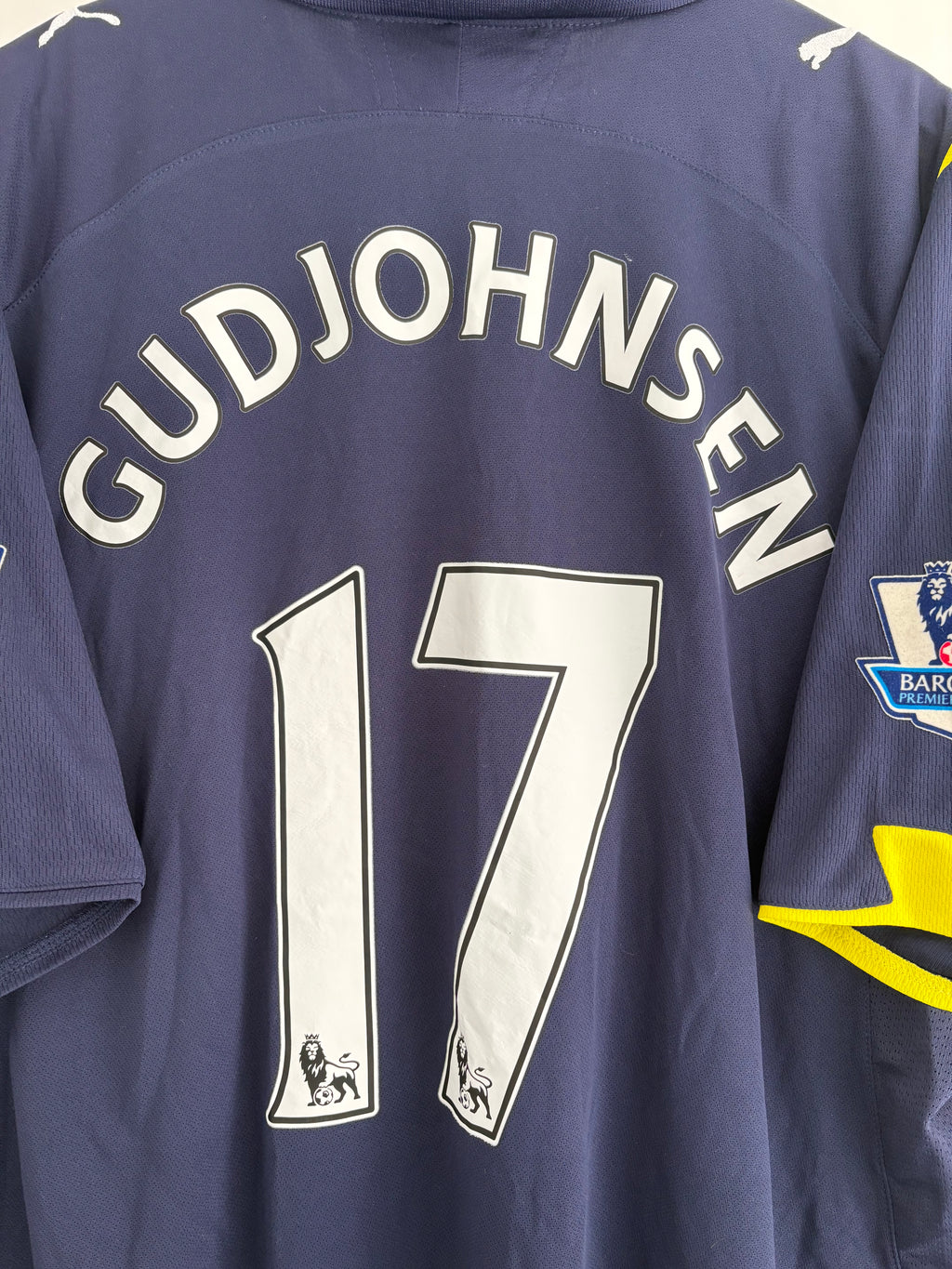 Tottenham 2009/10 Away Shirt - Gudjohnsen 17 - Extra Large
