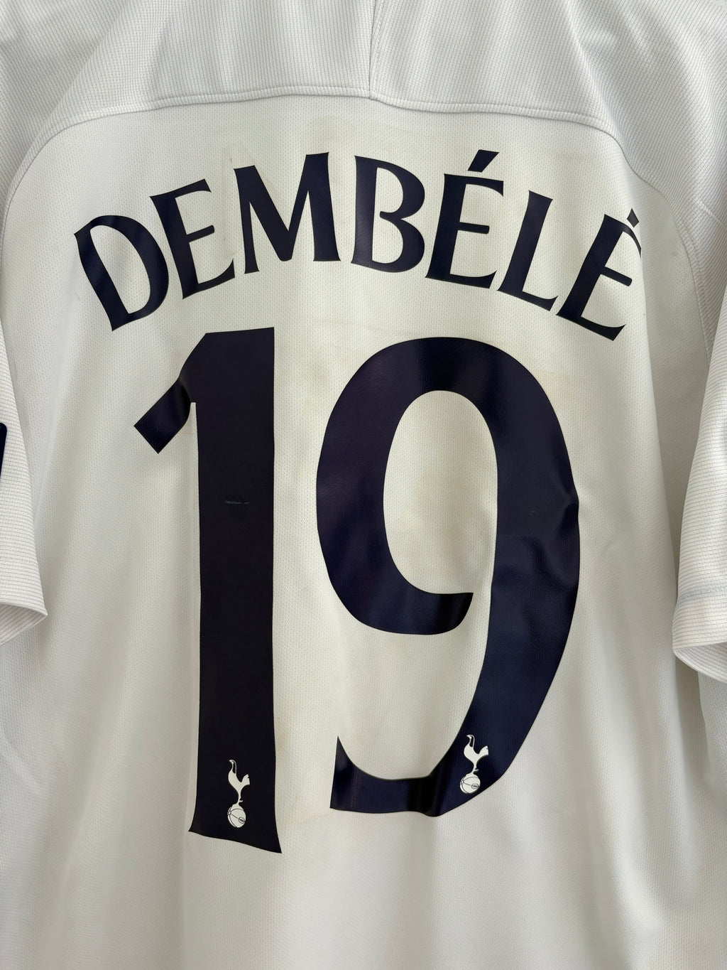 Tottenham 2017/18 Home Shirt - Dembélé 19 - Large