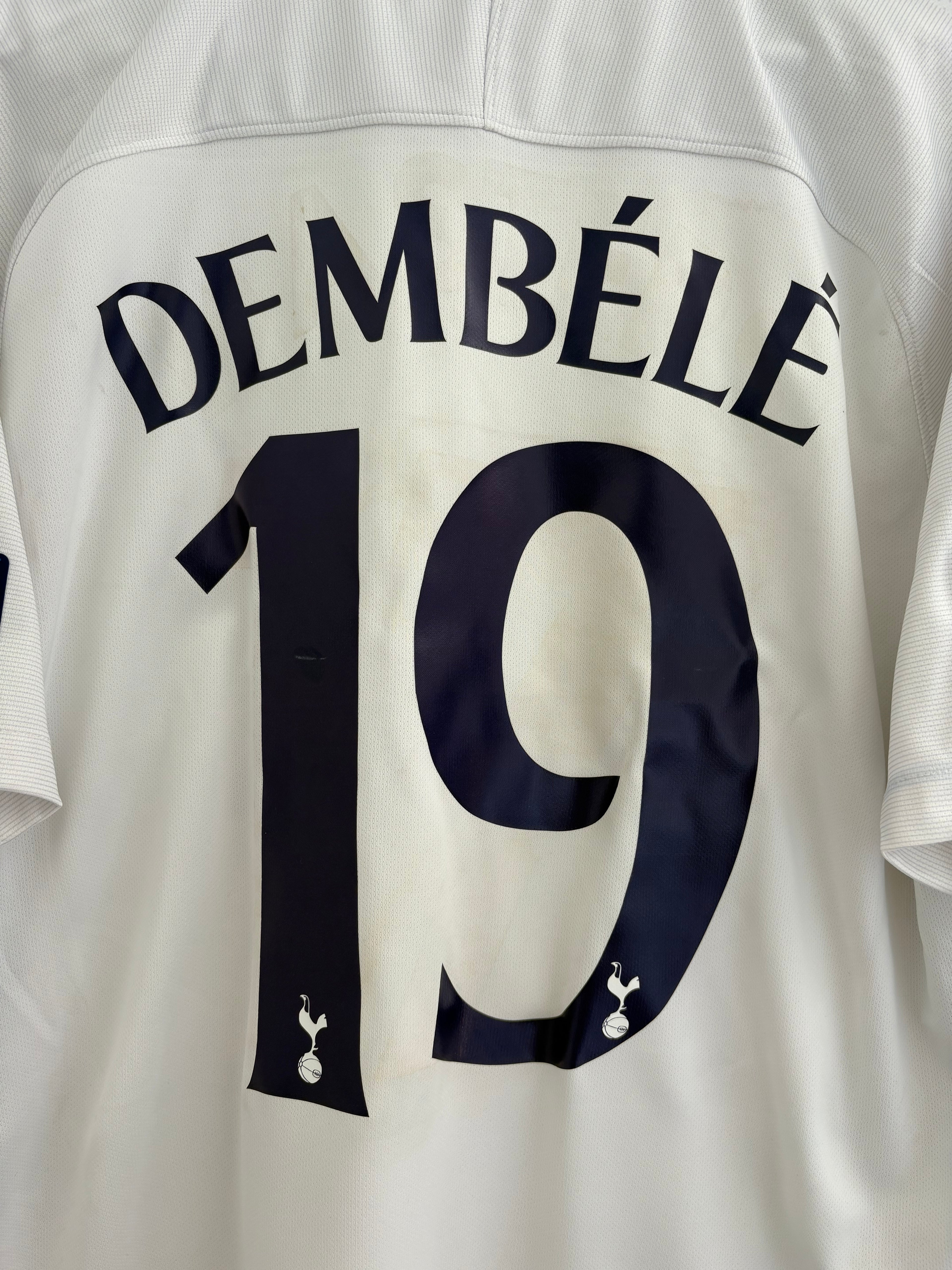 Tottenham 2017/18 Home Shirt - Dembélé 19 - Large