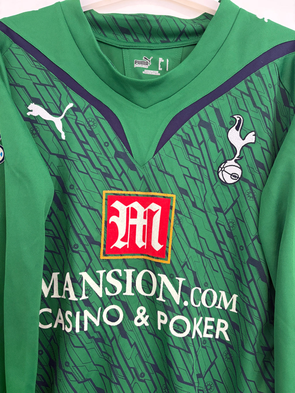 Tottenham 2009/10 Goalkeeper Shirt - Gomes 1 - Large