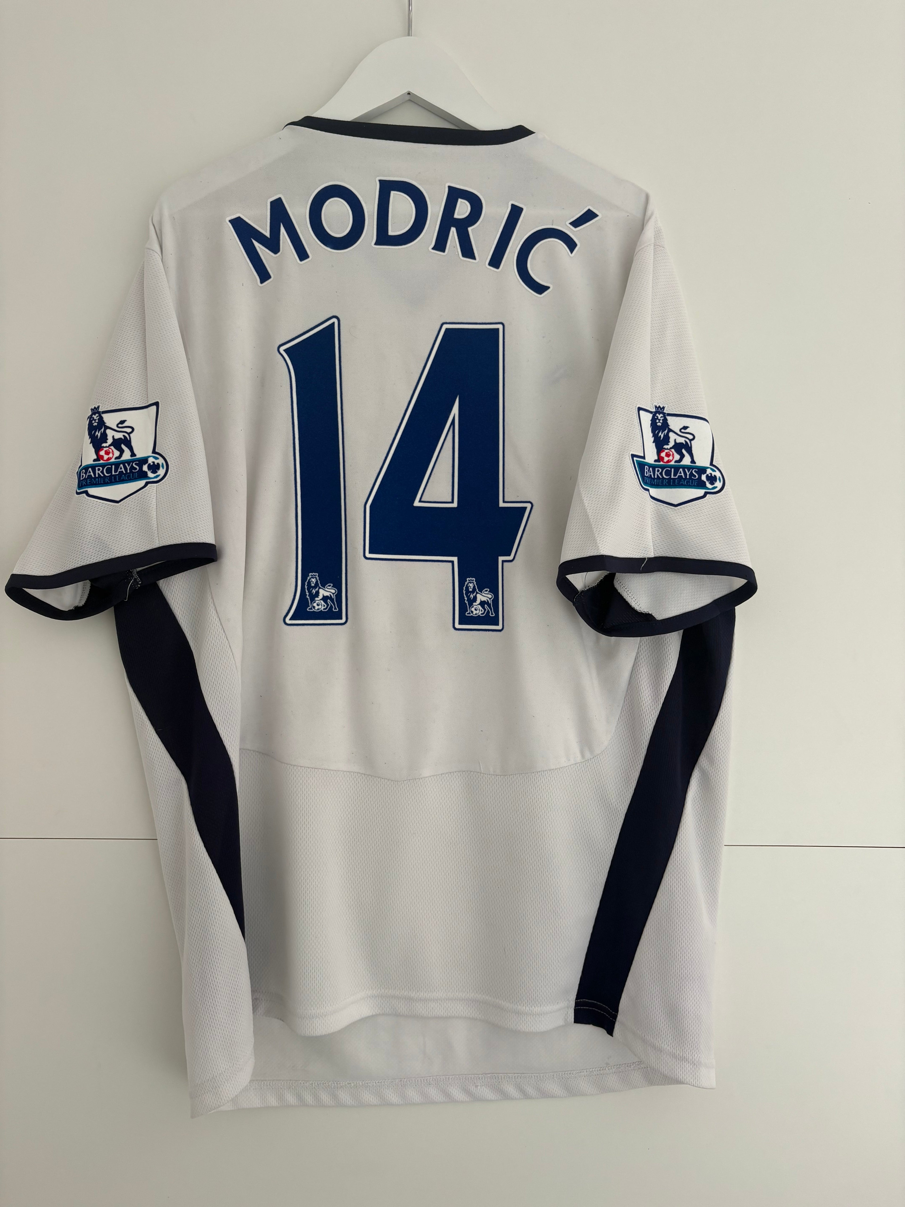 Tottenham 2008/09 Home Shirt - Modrić 14 - Large