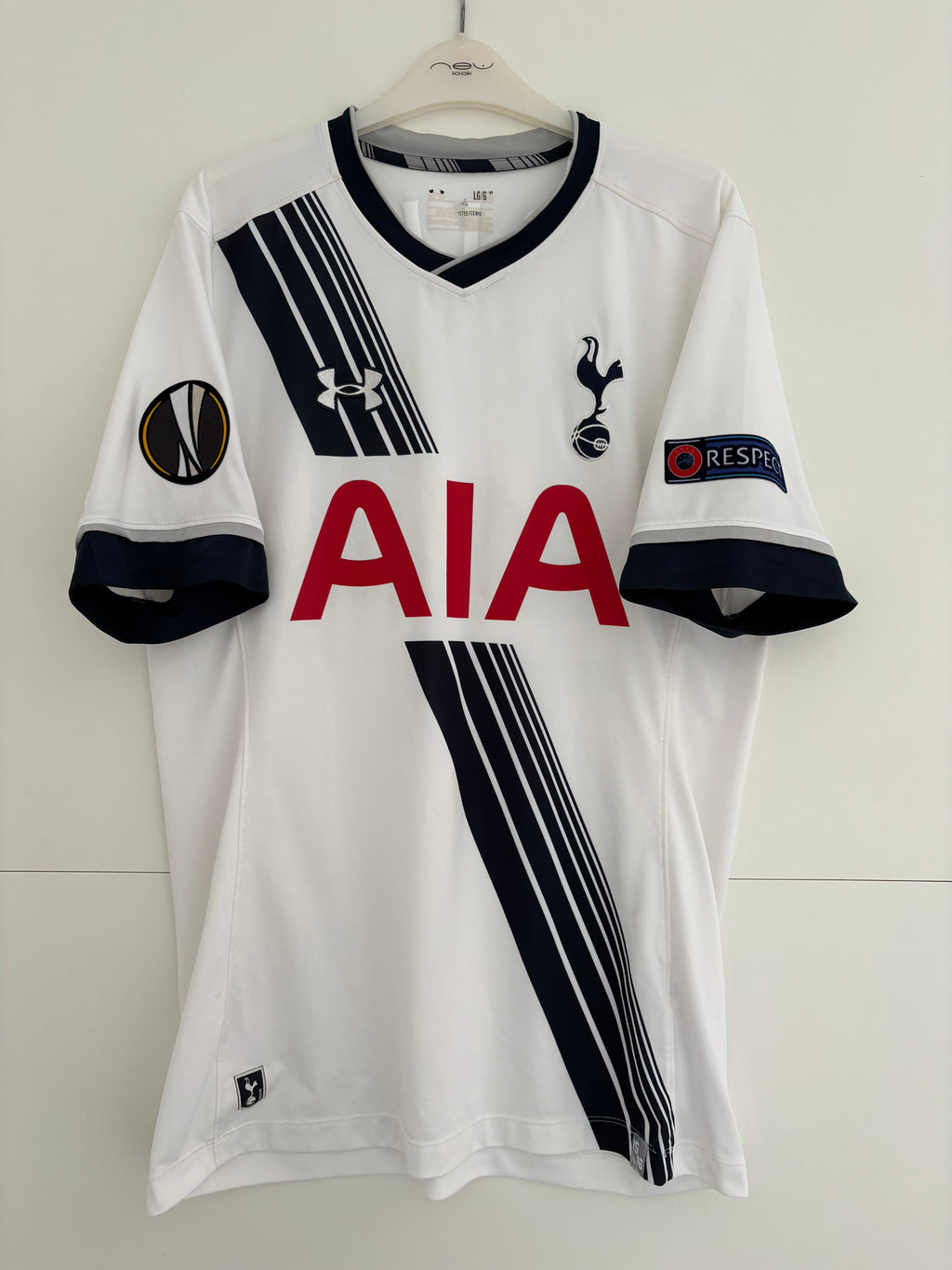 Tottenham 2015/16 Home Shirt - Alli 20 - Large