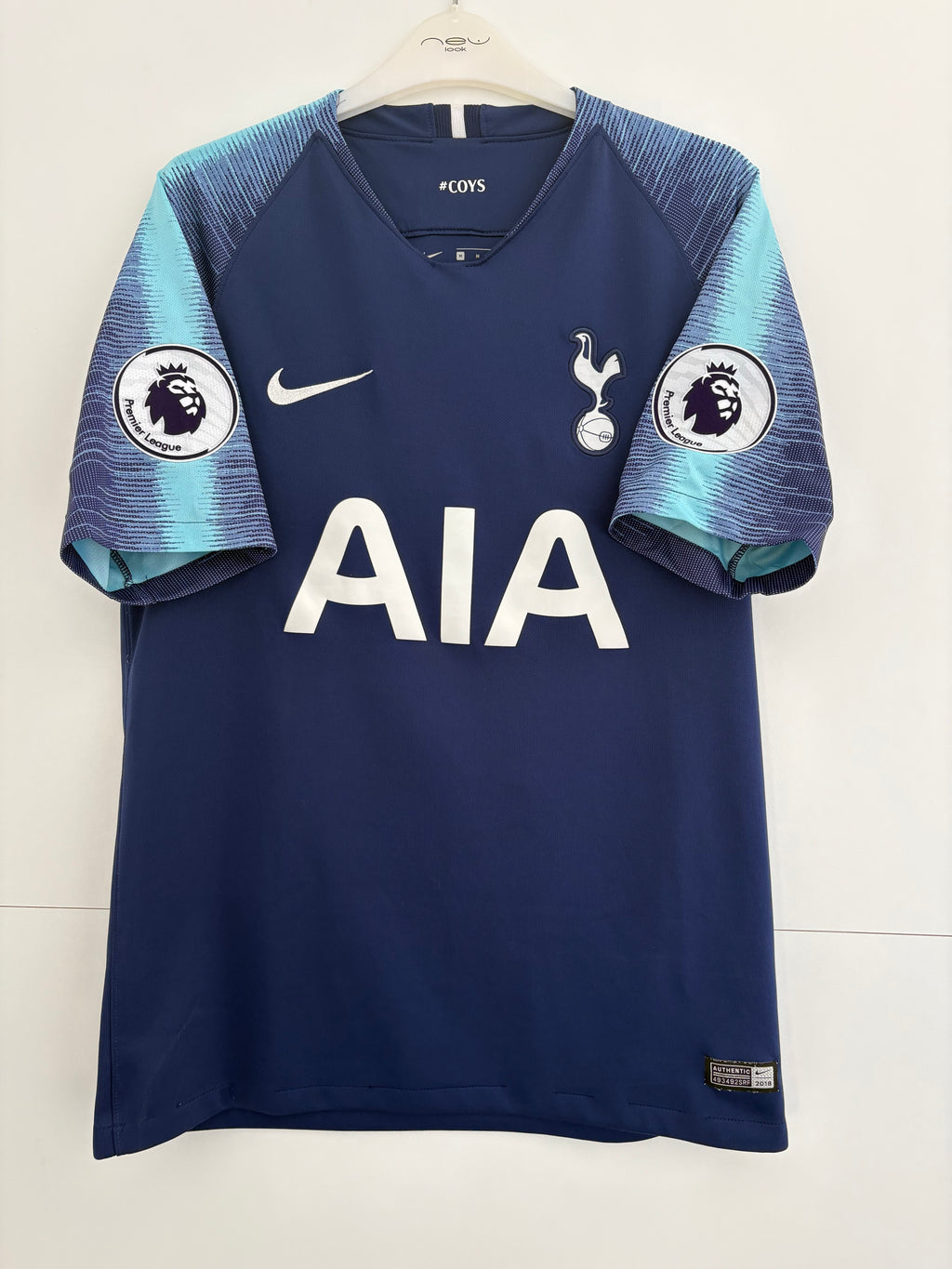 Tottenham 2018/19 Away Shirt - Vertonghen 5 - Medium
