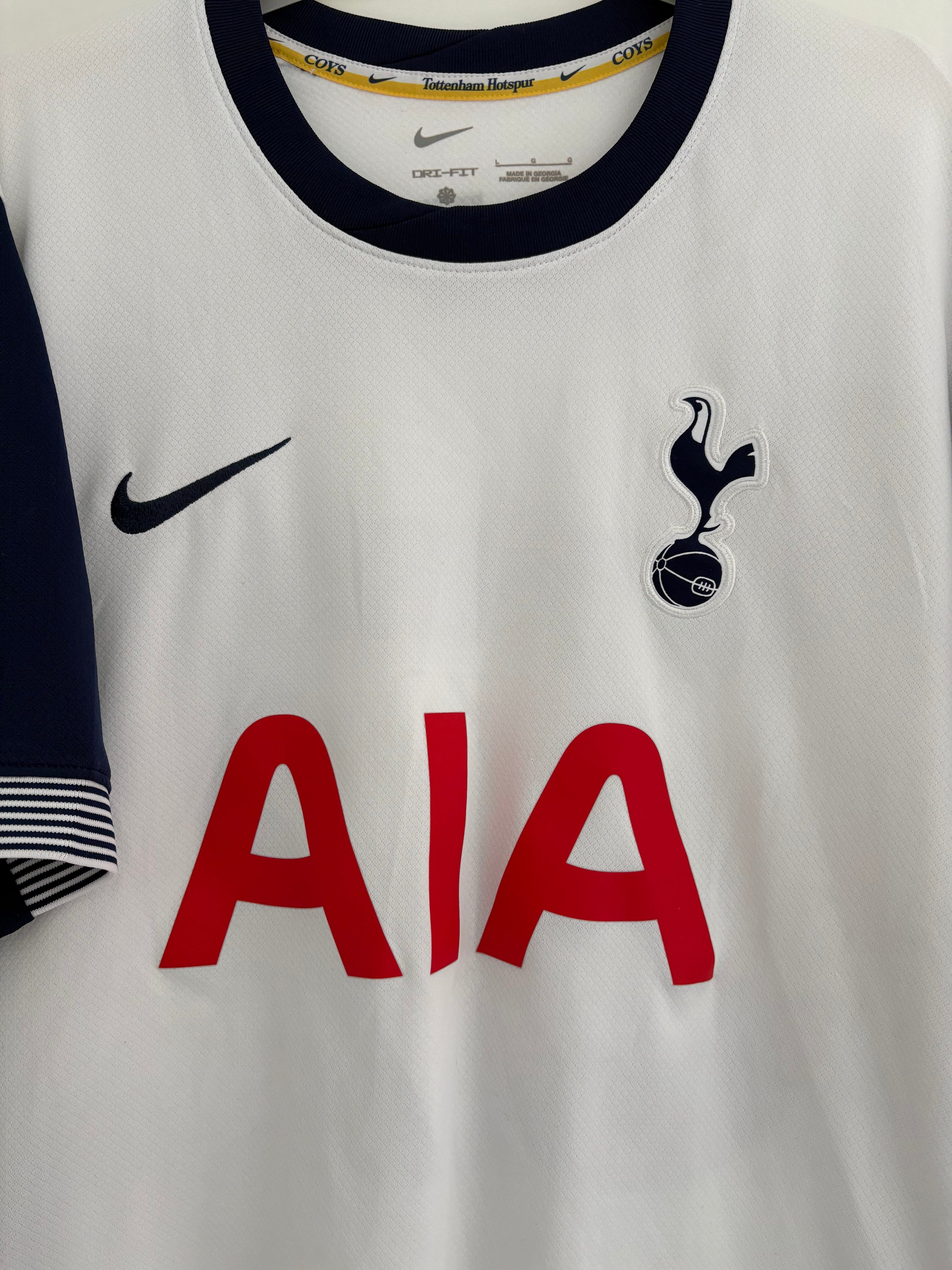 Tottenham 2024/25 Home Shirt - Van de Ven 37 - Large