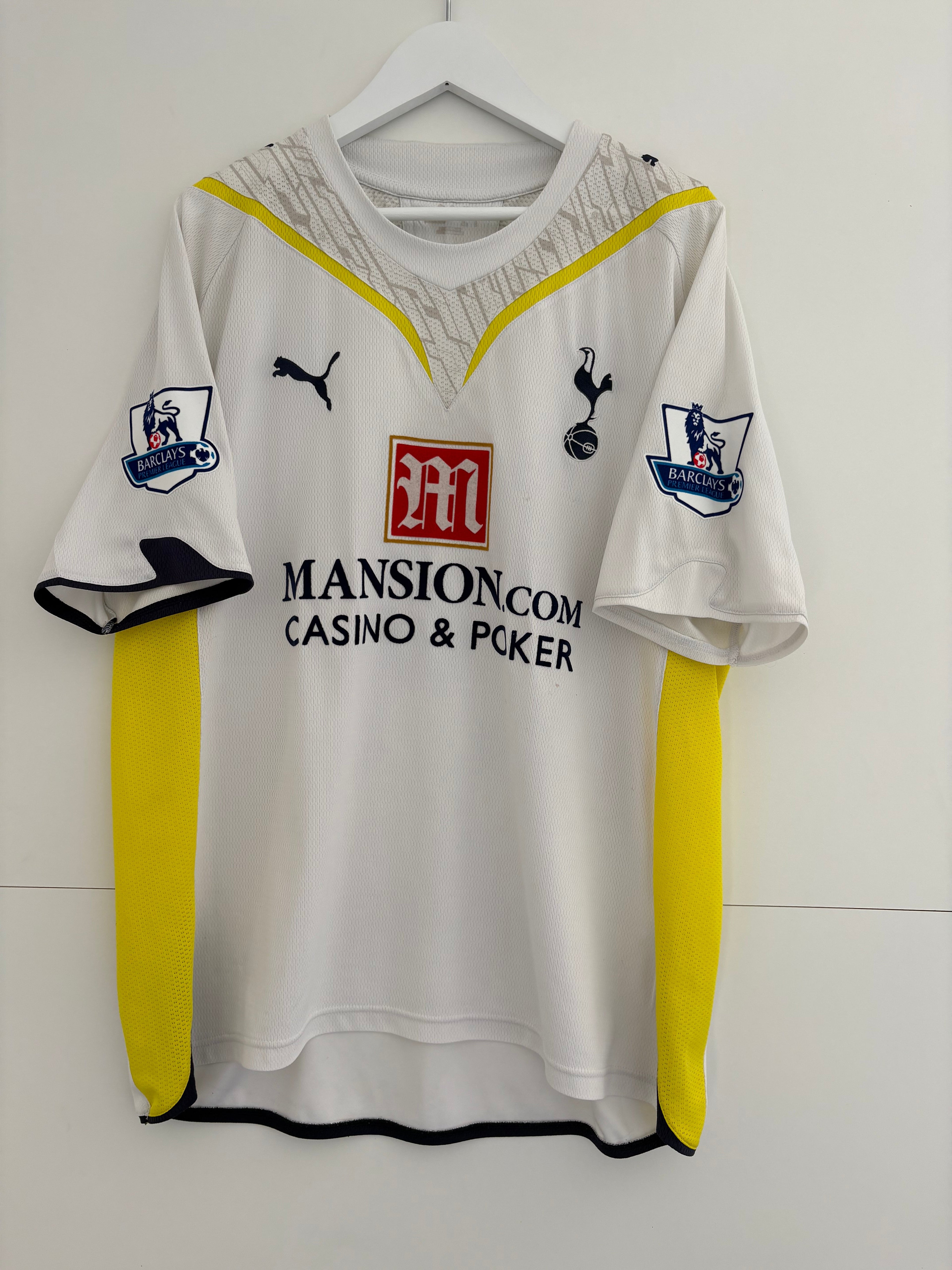 Tottenham 2009/10 Home Shirt - Modrić 14 - Large