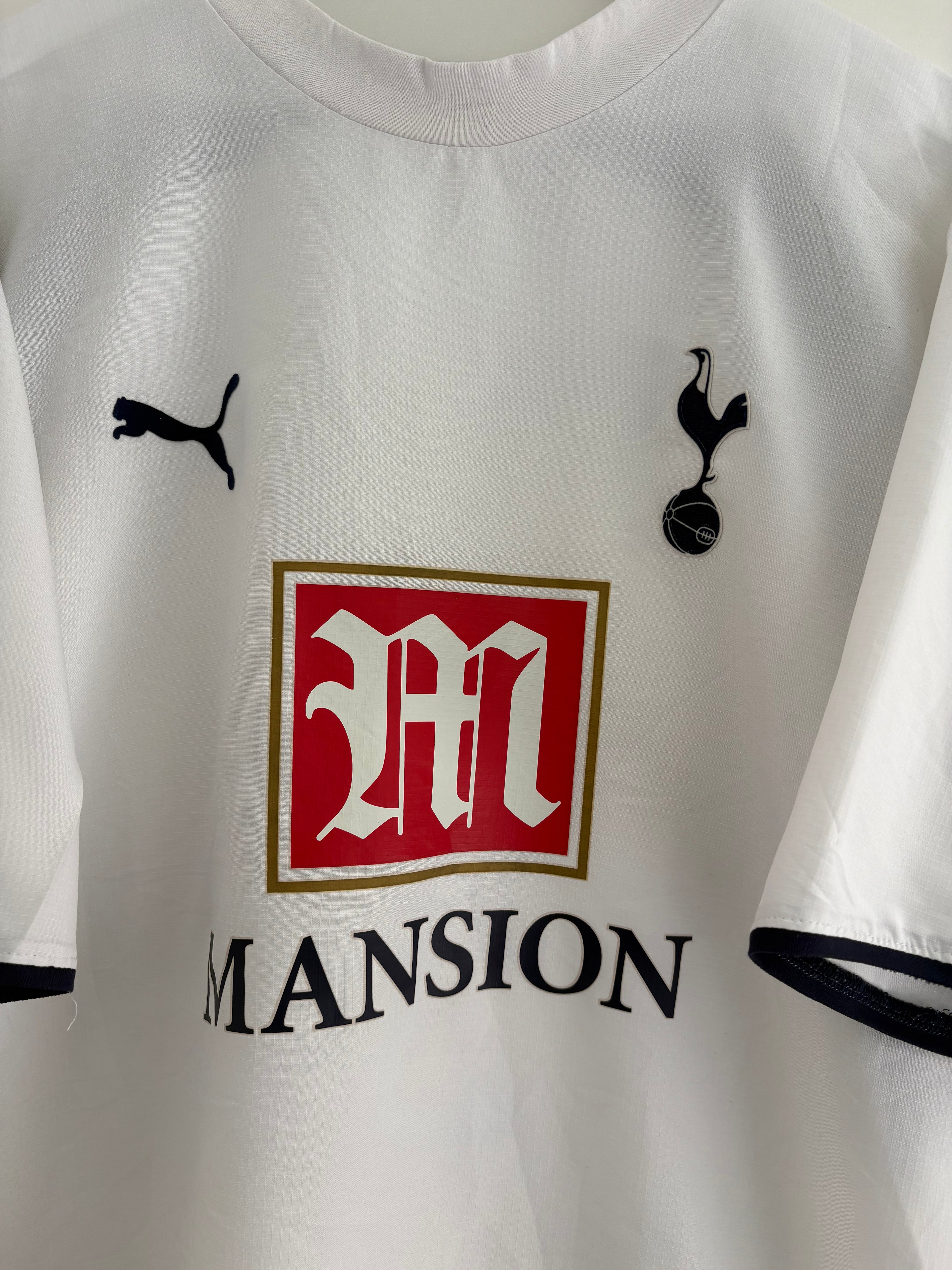 Tottenham 2006/07 Home Shirt - Berbatov 9 - Large