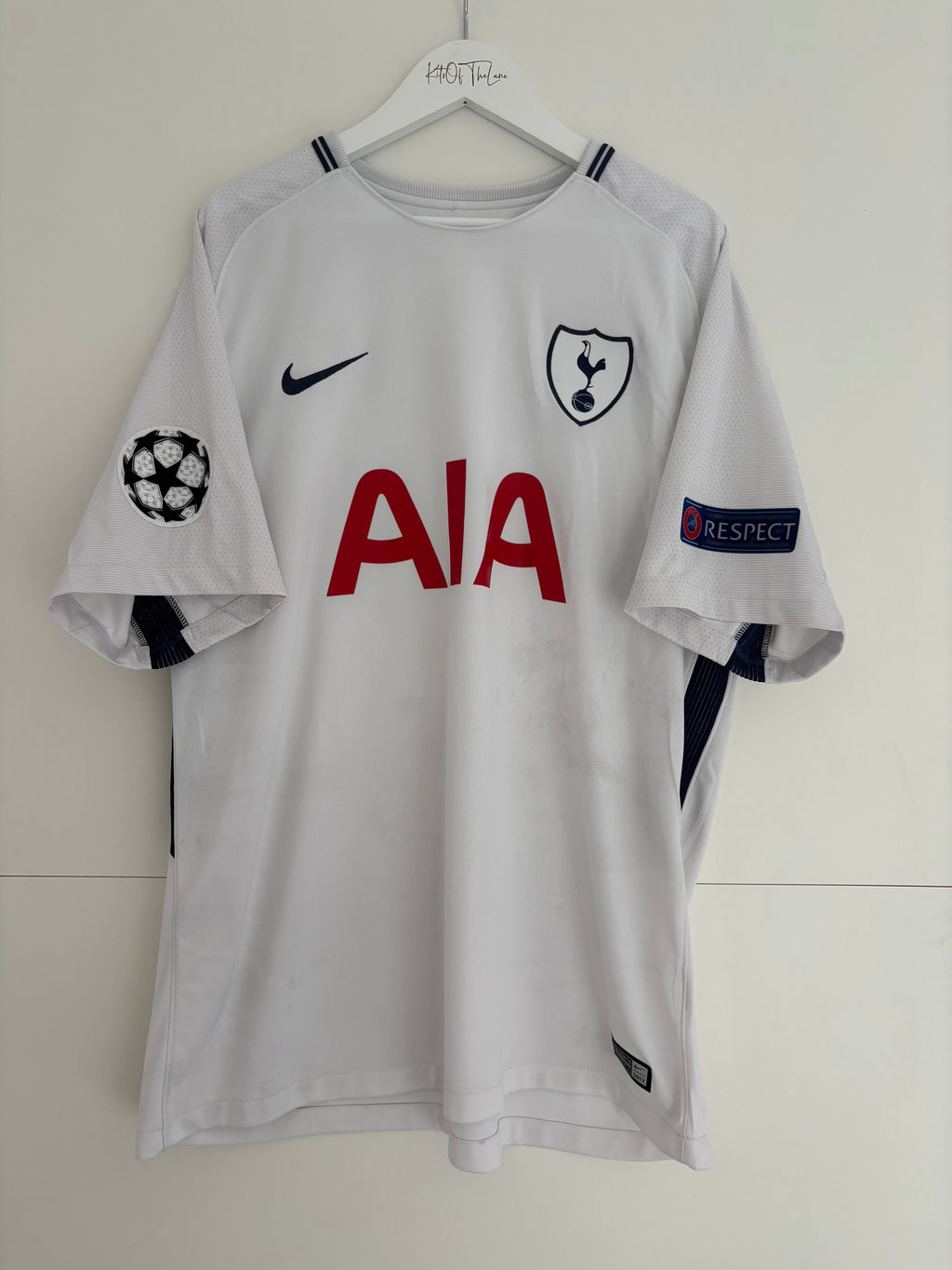 Tottenham 2017/18 Home Shirt - Dembélé 19 - XL