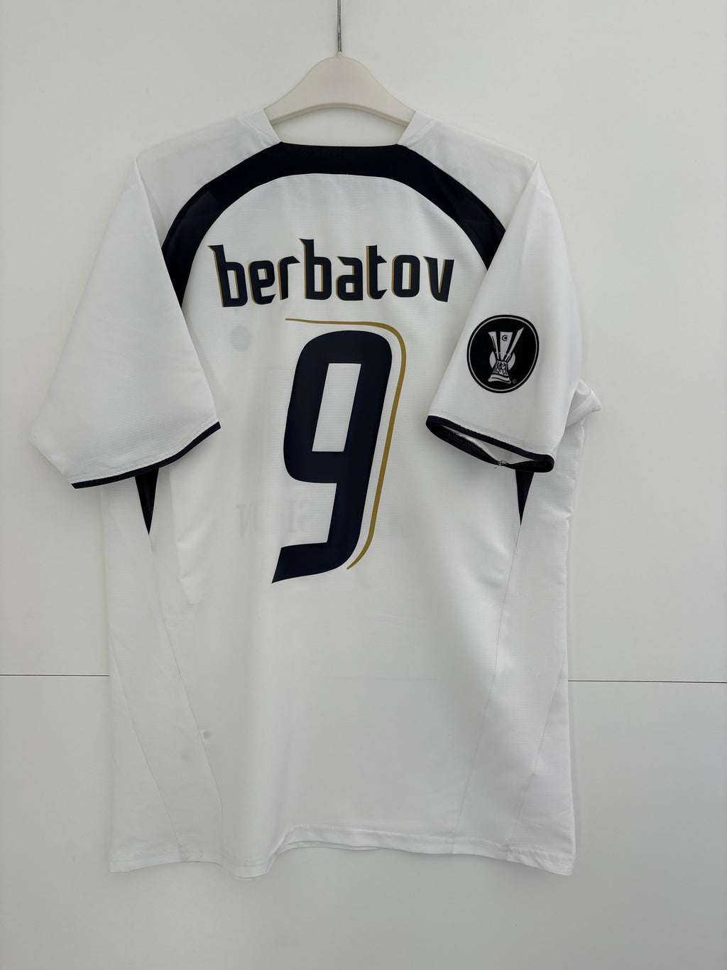 Tottenham 2006/07 Home Shirt - Berbatov 9 - Medium