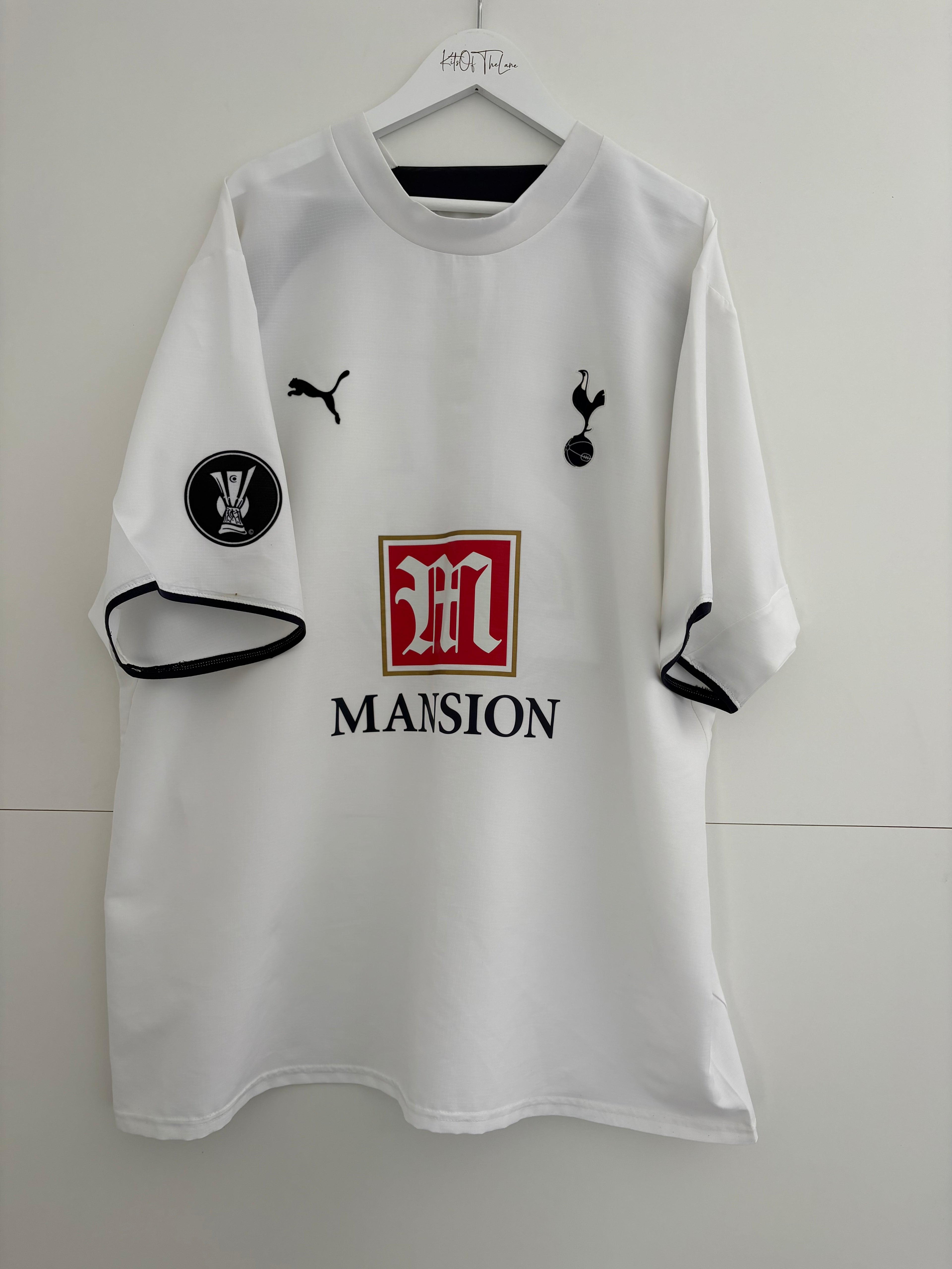 Tottenham 2006/07 Home Shirt - Lennon 25 - XXL