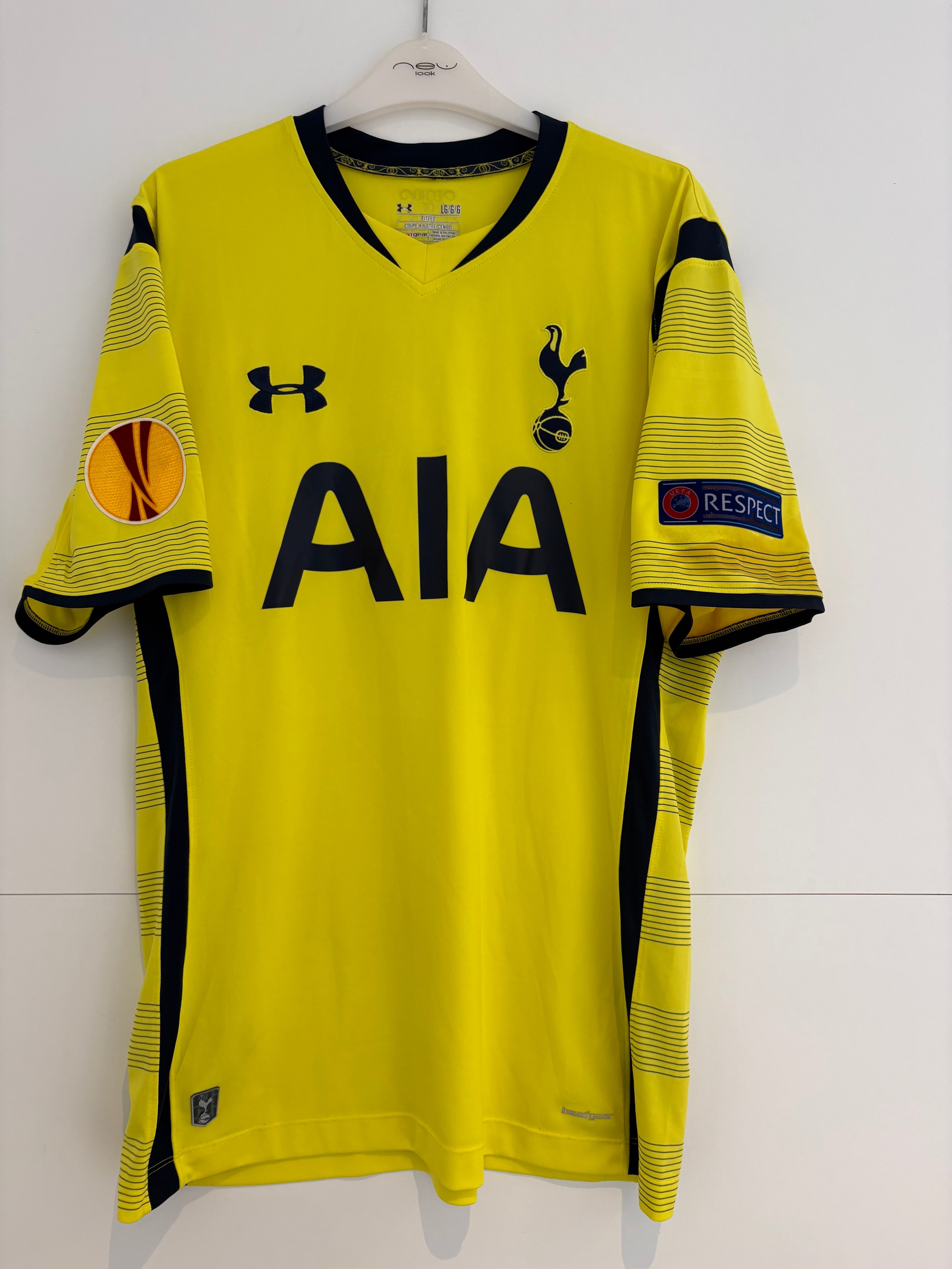 Tottenham 2014/15 Third Shirt - Dembélé 19 - Large