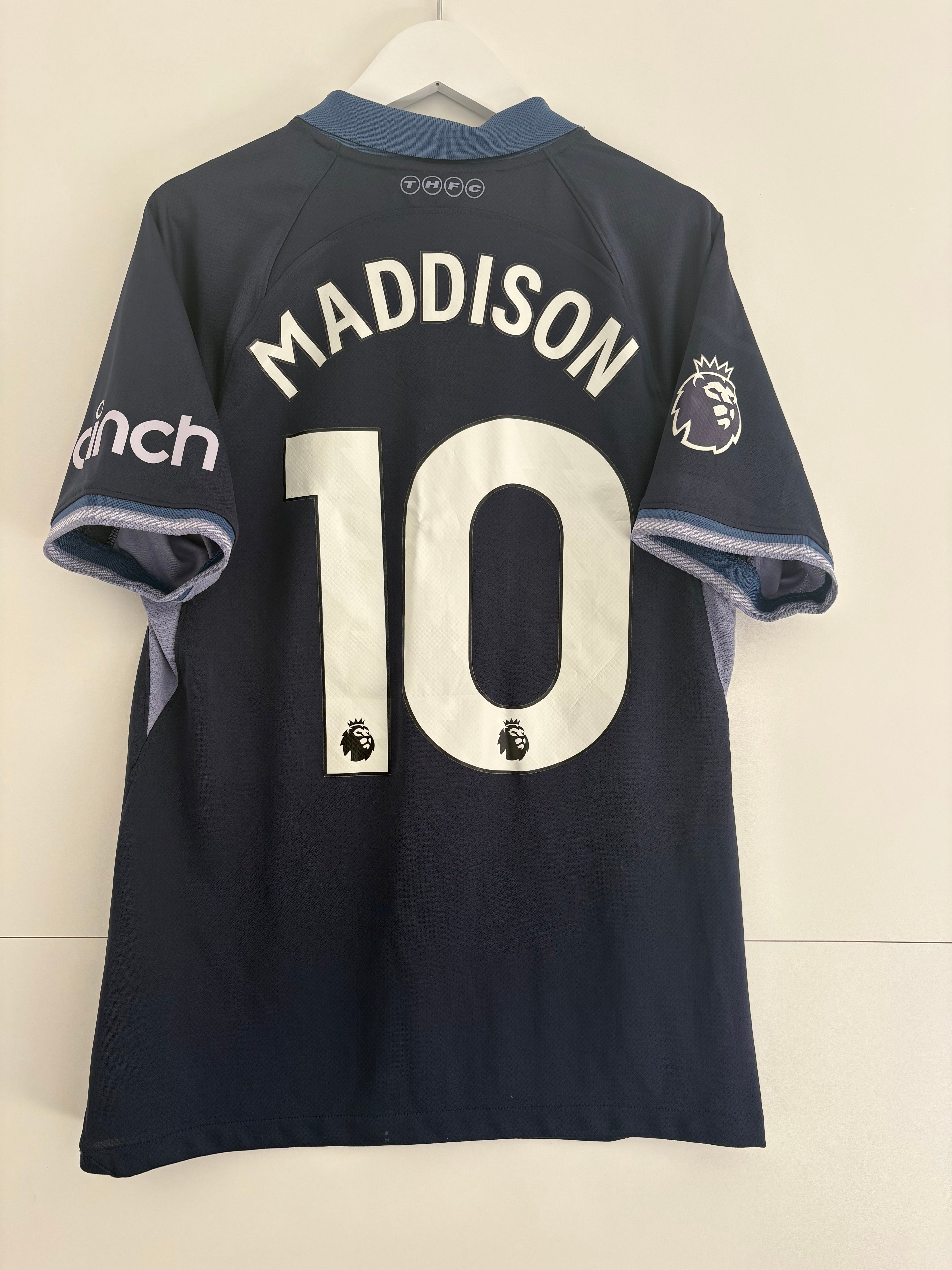 Tottenham 2023/24 Away Shirt - Maddison 10 - Small