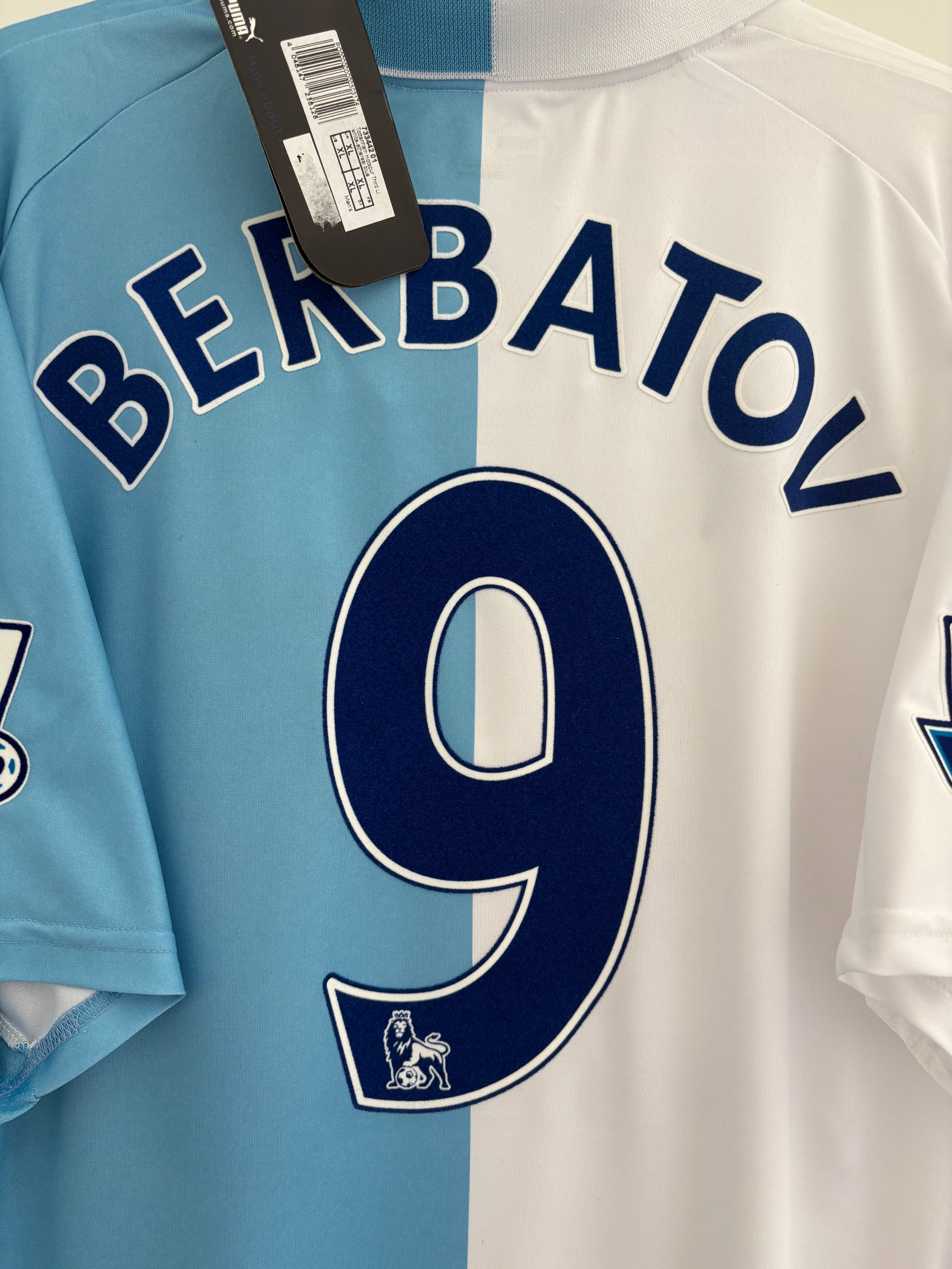 Tottenham 2007/08 Away Shirt - Berbatov 9 - XL