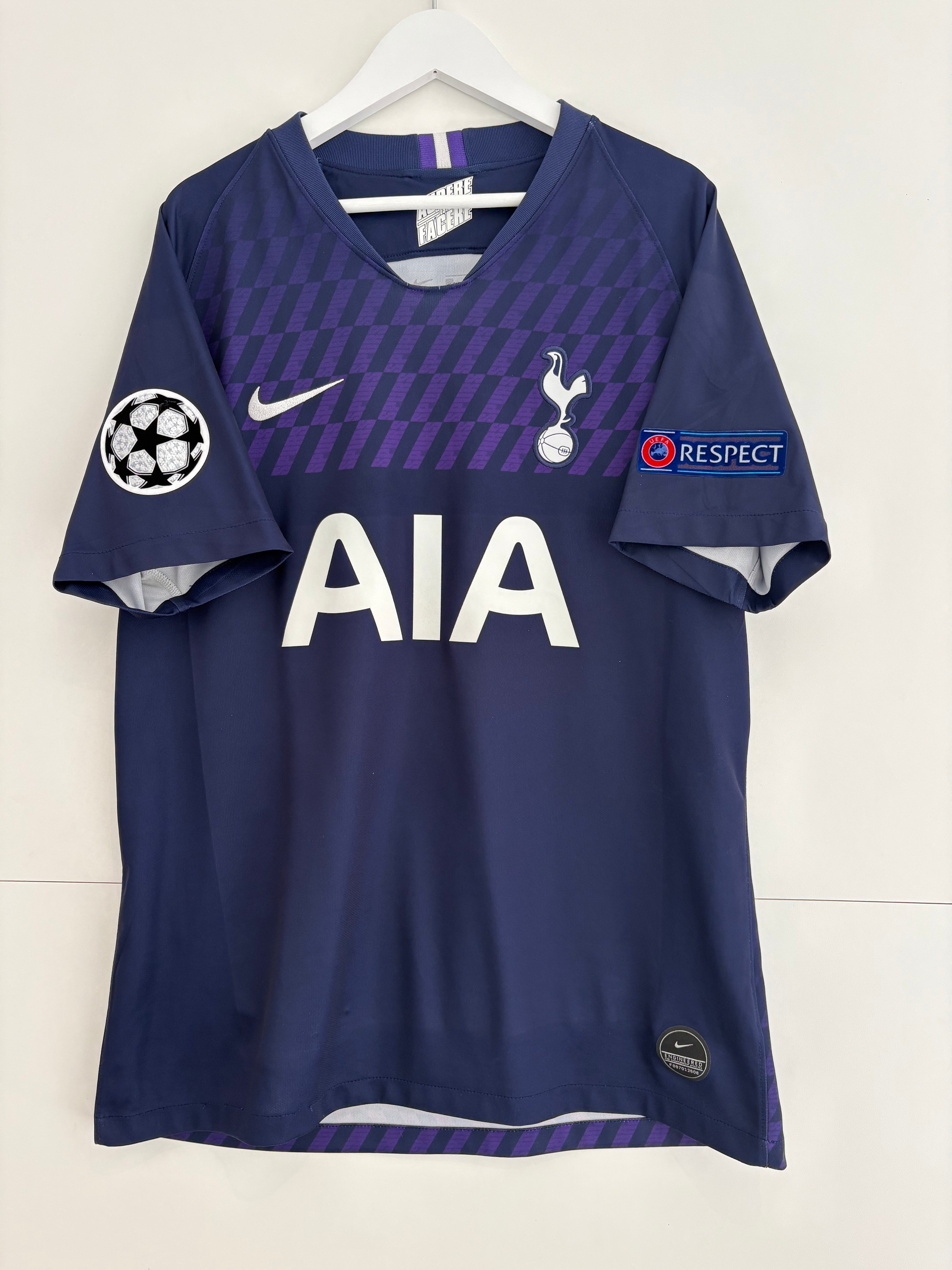Tottenham 2019/20 Third Shirt - Davies 33 - Large