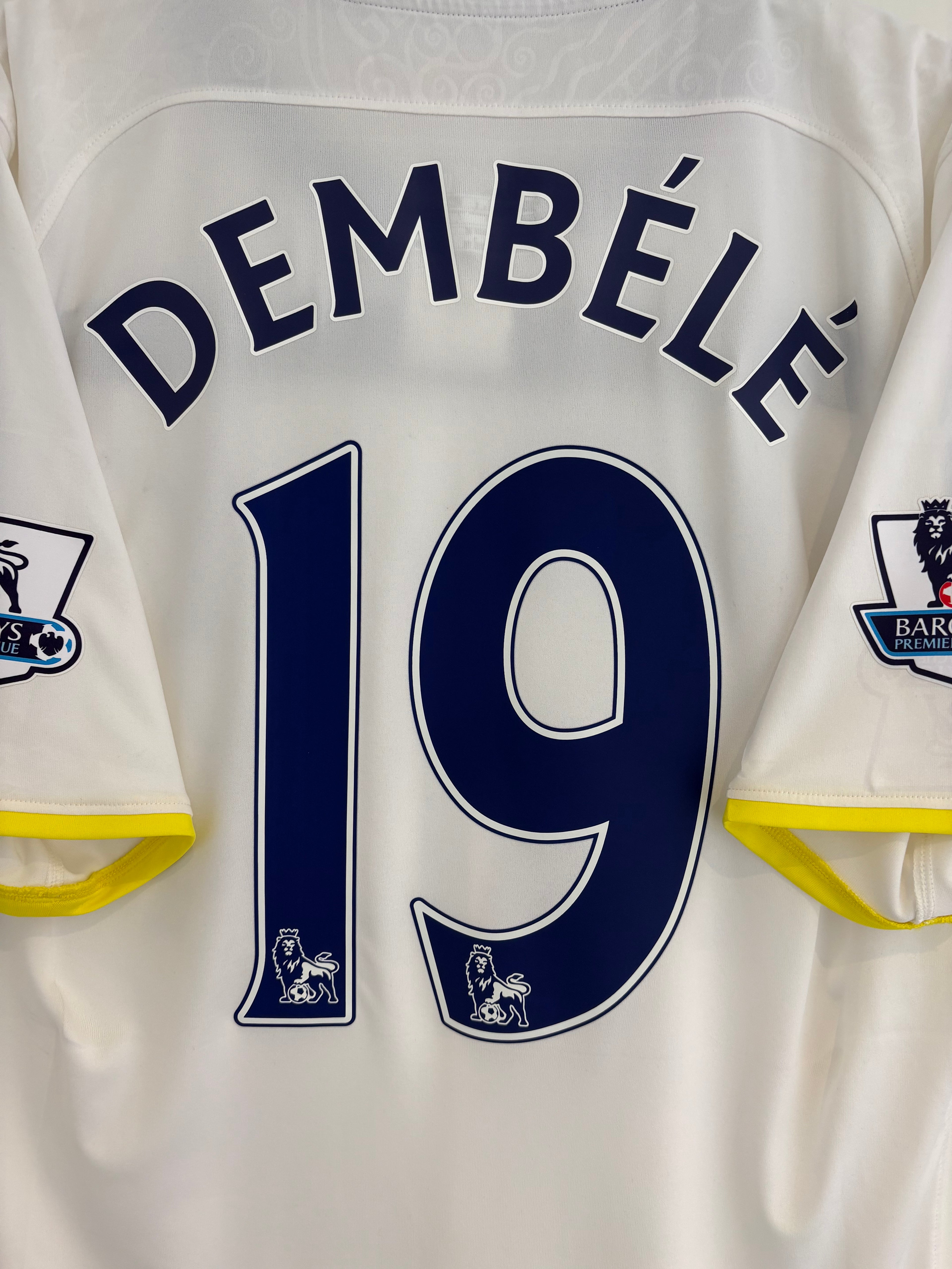 Tottenham 2014/15 Home Shirt - Dembélé 19 - Large