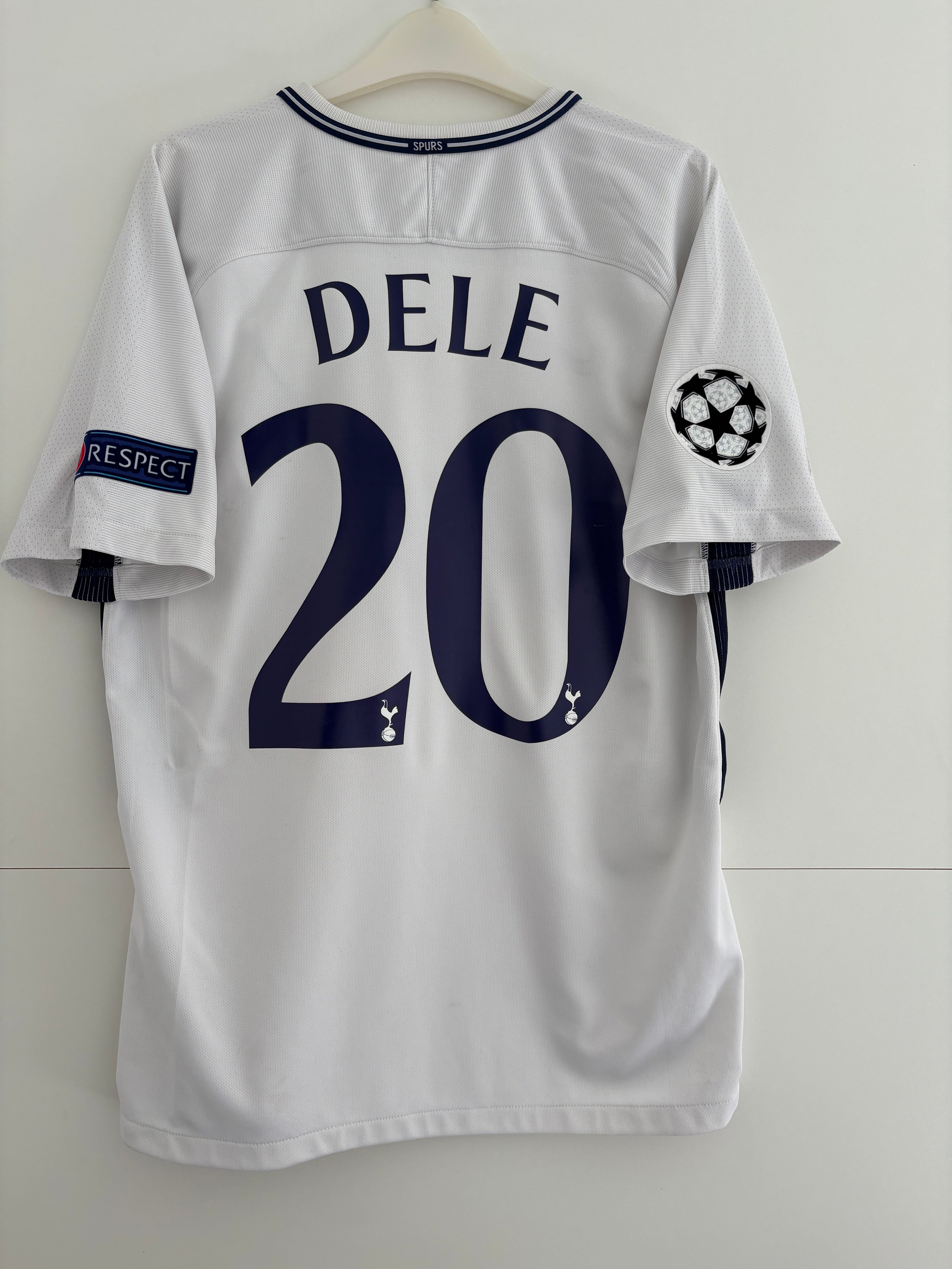Tottenham 2017/18 Home Shirt - Dele 20 - Large