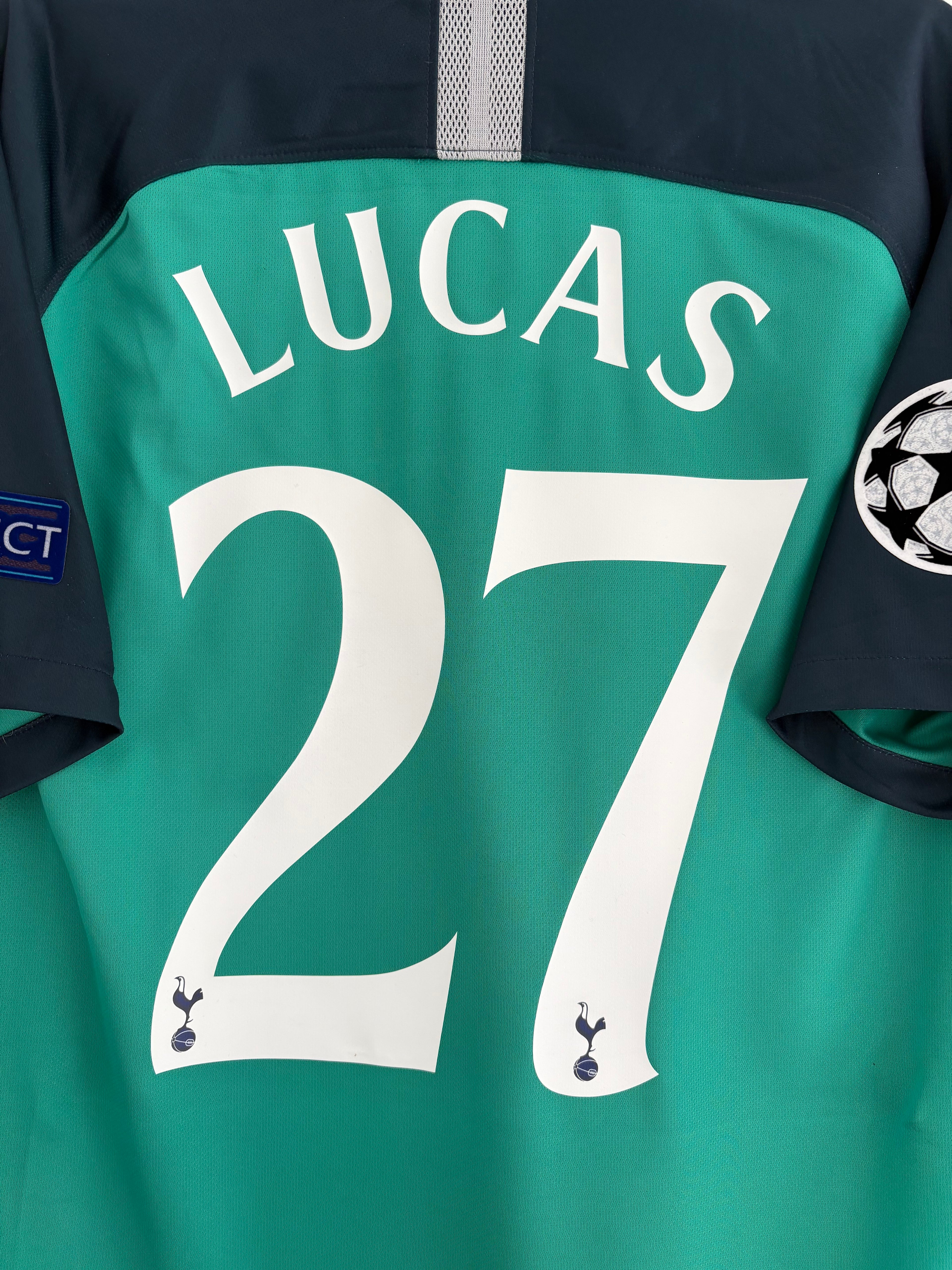 Tottenham 2018/19 Third Shirt - Lucas 27 - Large
