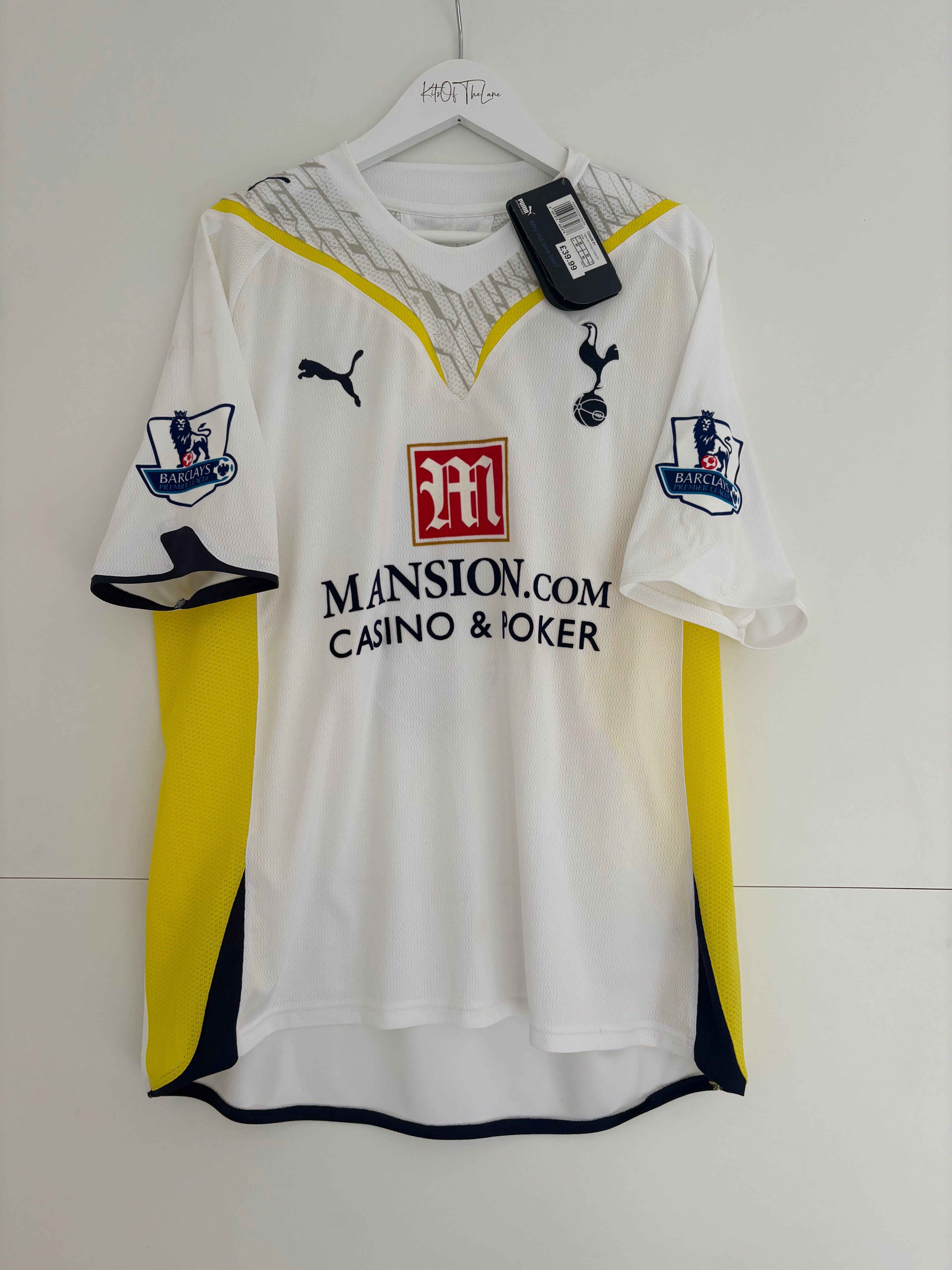 Tottenham 2009/10 Home Shirt - Bale 3 - Medium