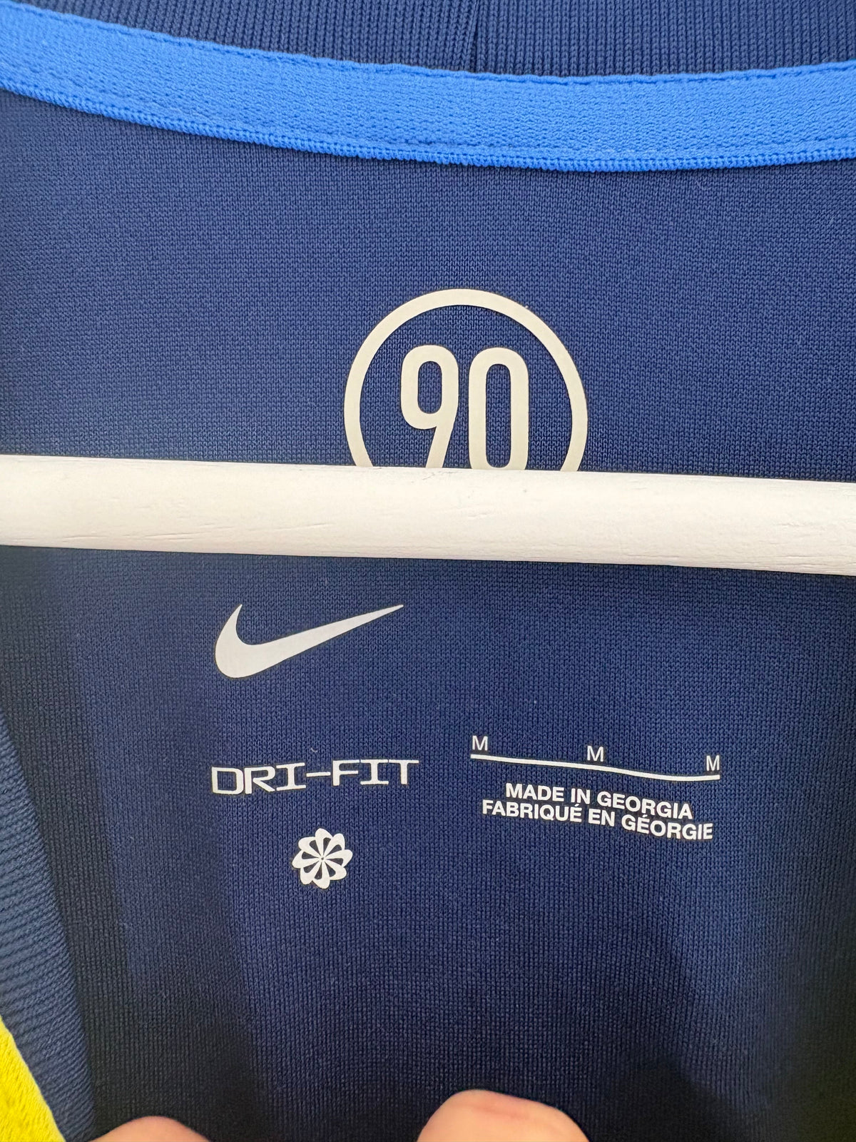Tottenham 2025/26 Third Shirt back name and number detail
