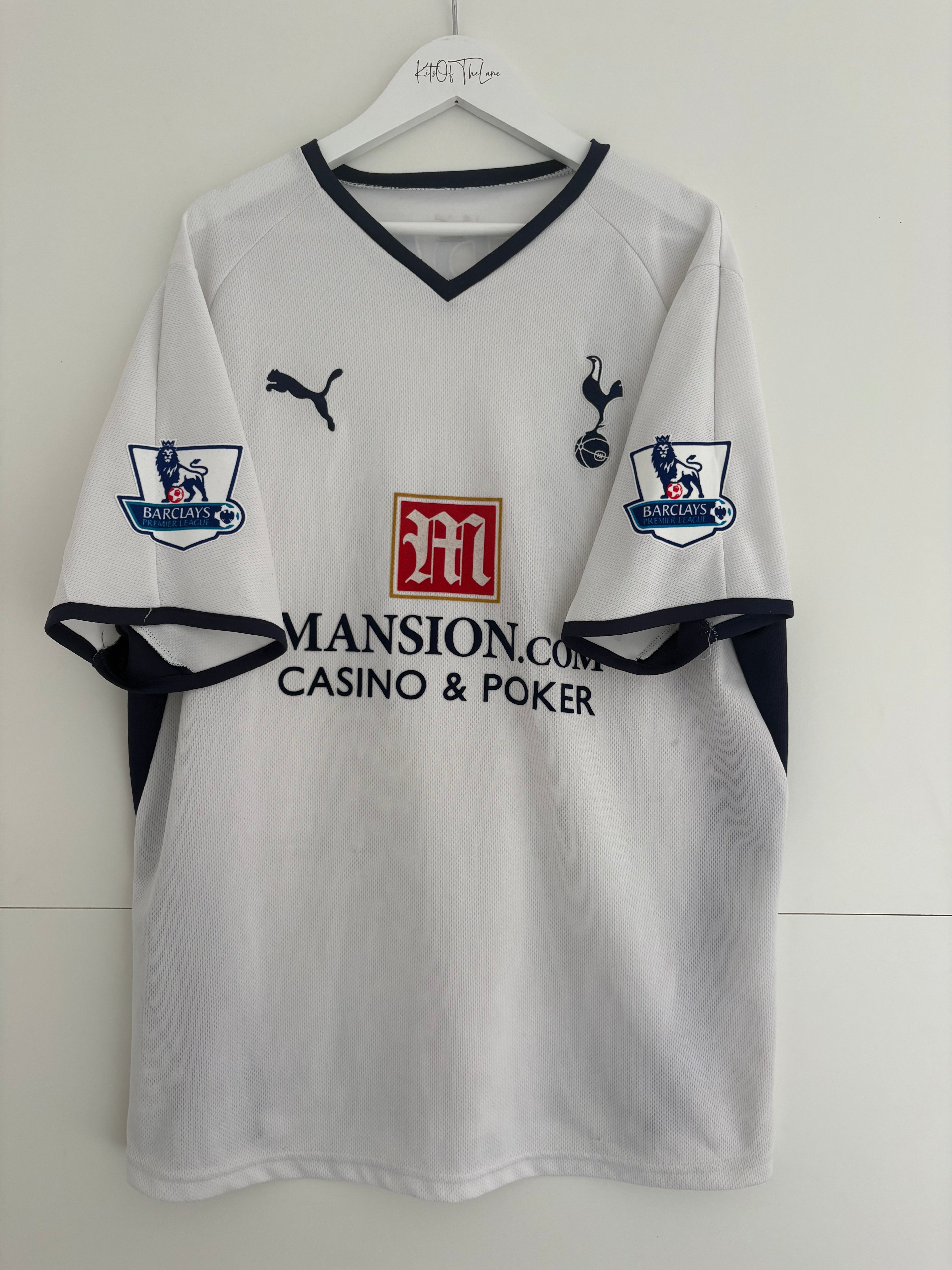 Tottenham 2008/09 Home Shirt - Modrić 14 - Large