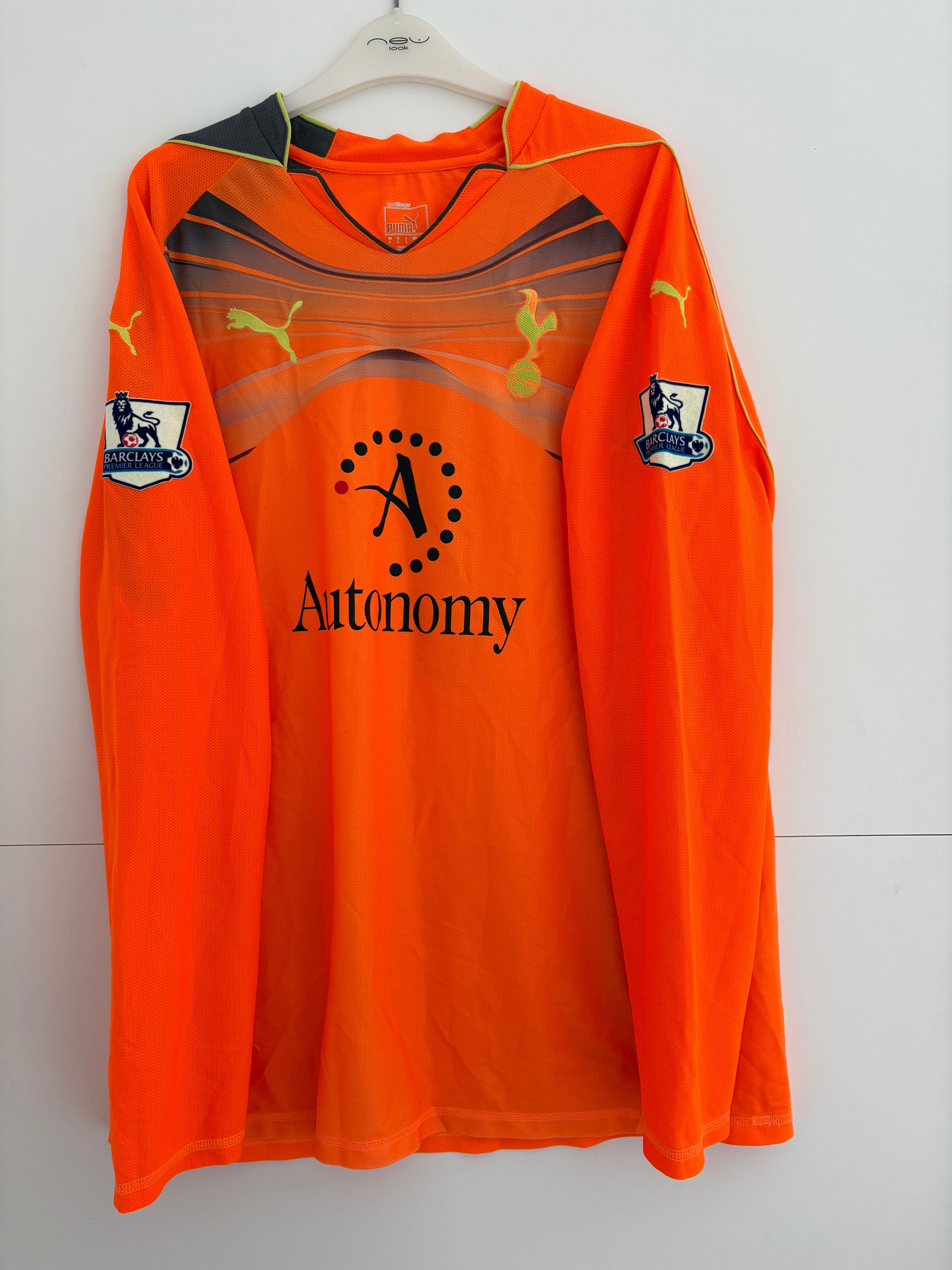 Tottenham 2010/11 Goalkeeper Shirt - Gomes 1 - Large