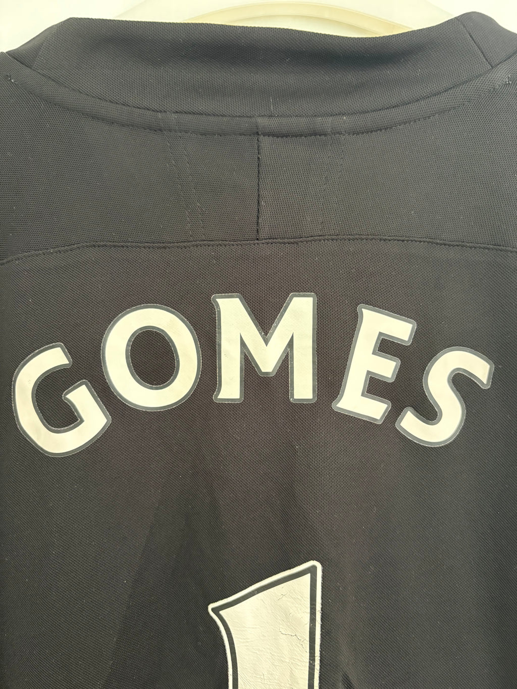 Tottenham 2009/10 Goalkeeper Shirt - Gomes 1 - Large