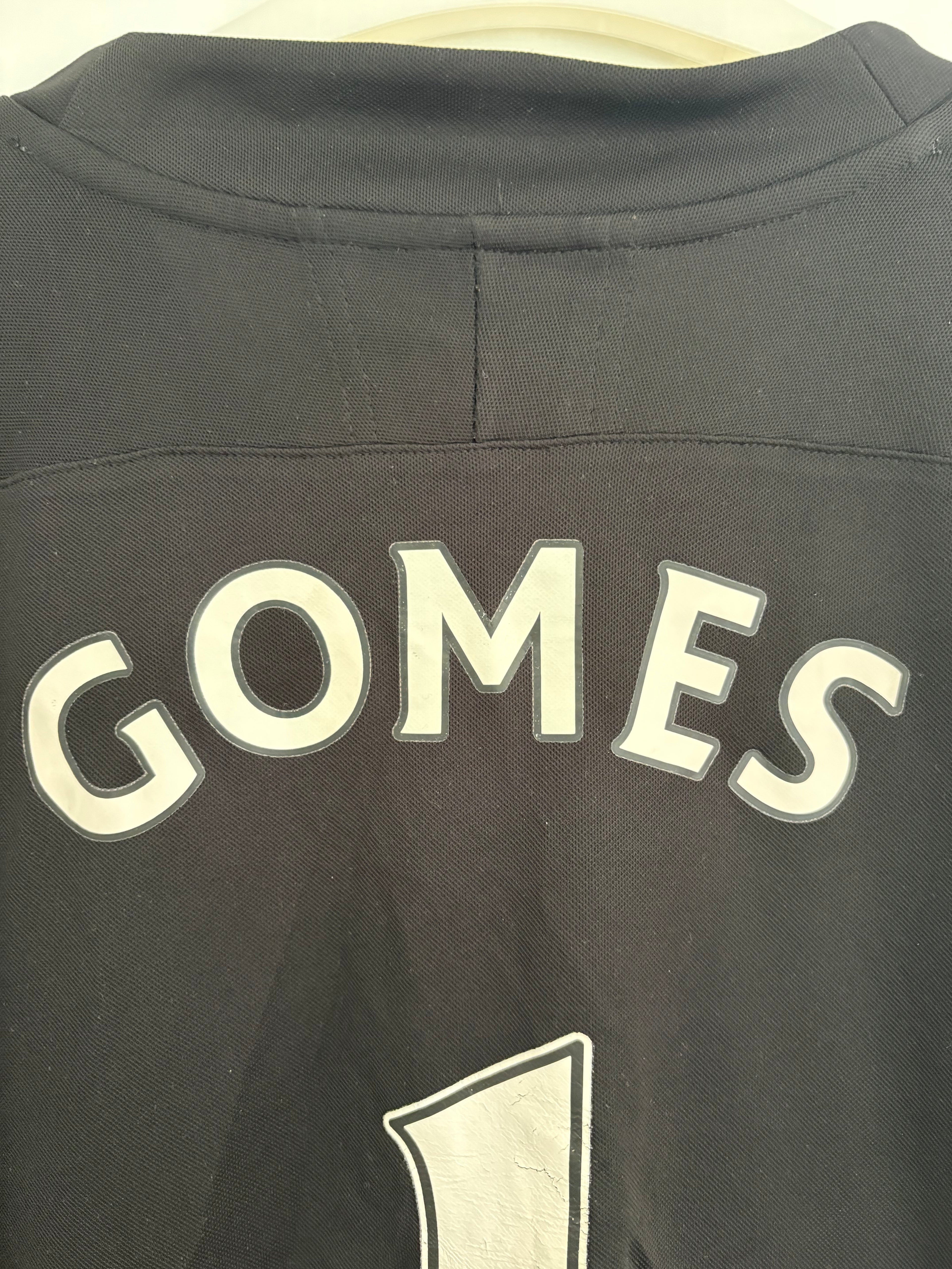 Tottenham 2009/10 Goalkeeper Shirt - Gomes 1 - Large