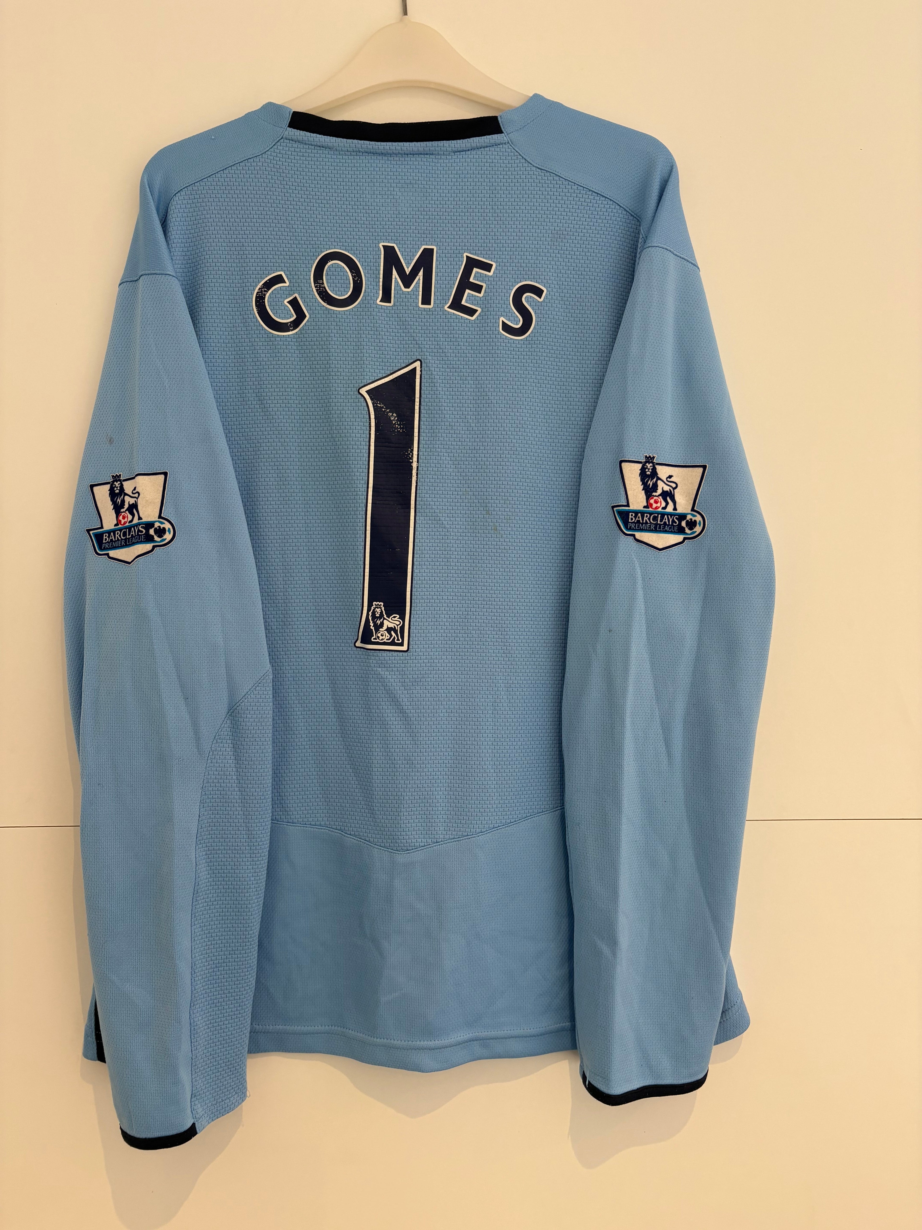 Tottenham 2008/09 Goalkeeper Shirt - Gomes 1 - Extra Large