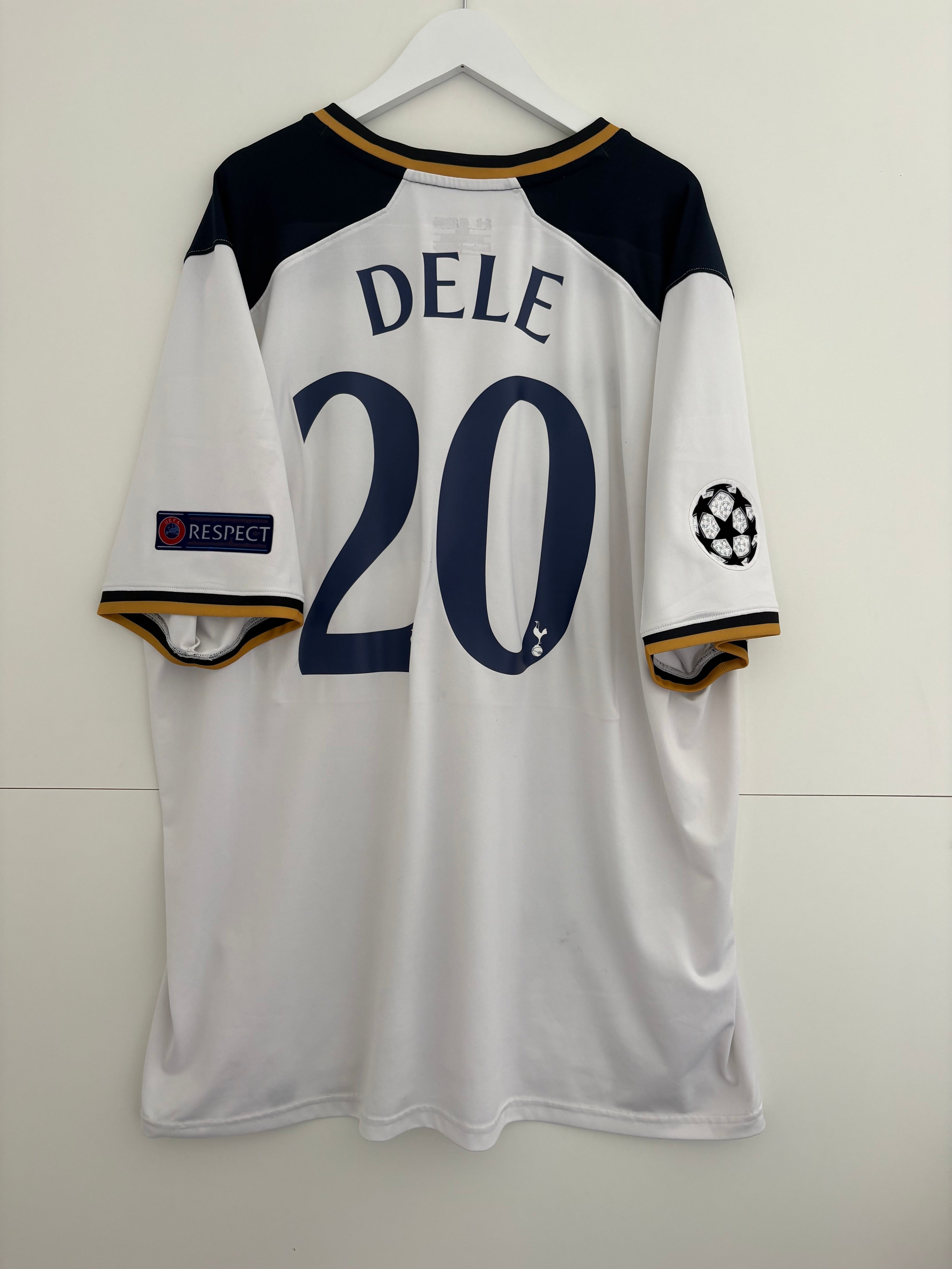 Tottenham 2016/17 Home Shirt - Dele 20 - 4XL