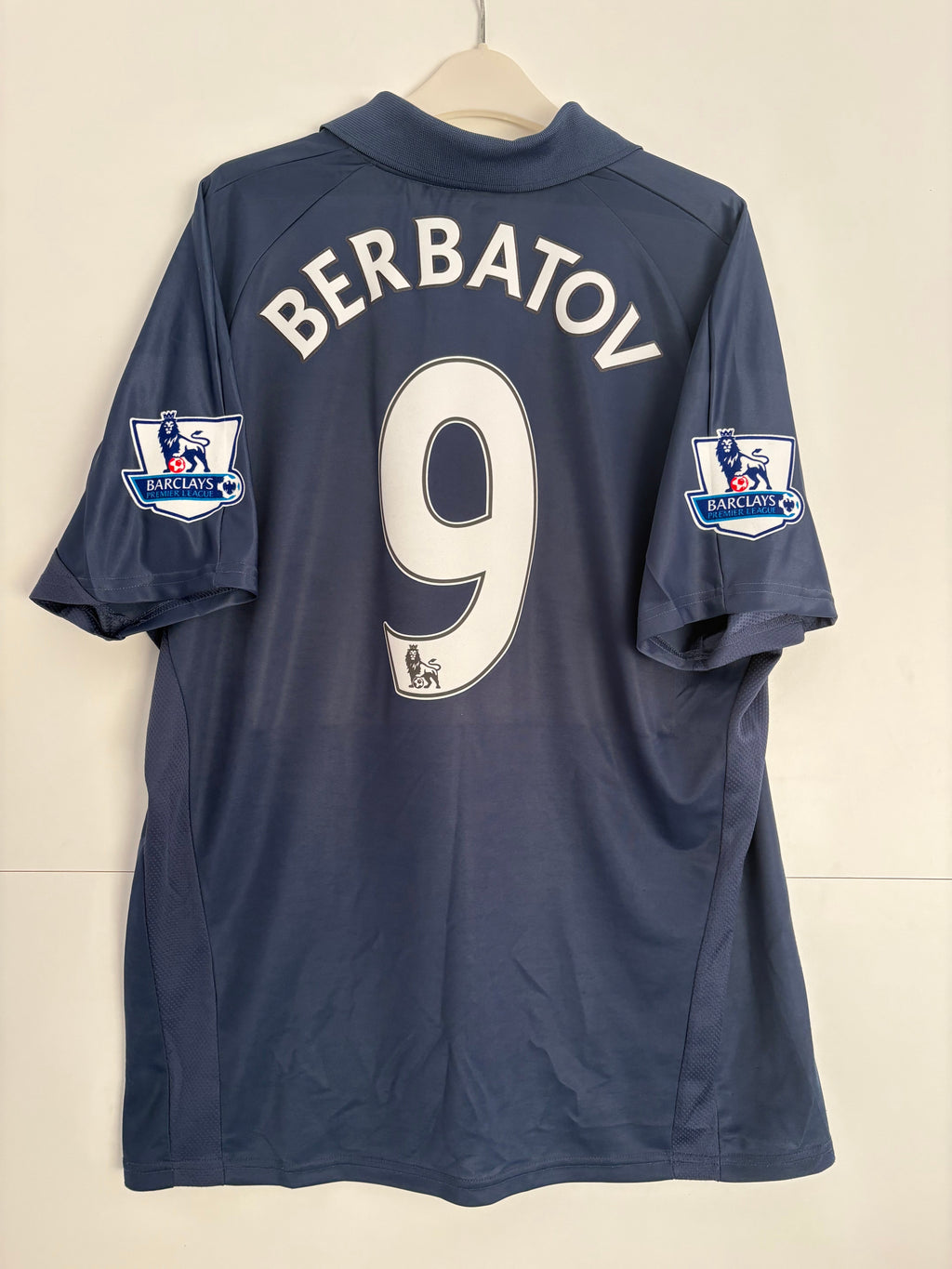 Tottenham 2007/08 Away Shirt - Berbatov 9 - XL