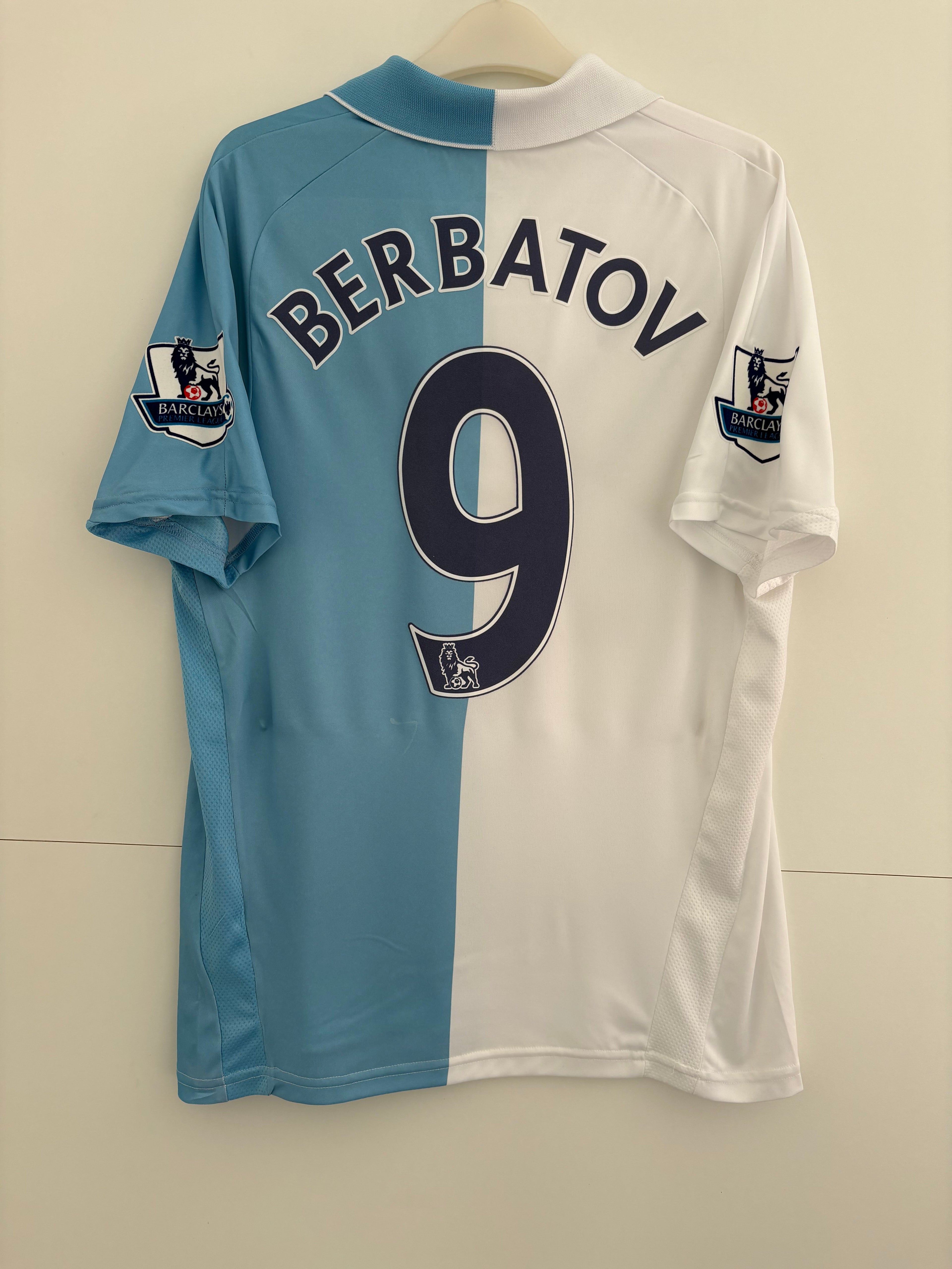 Tottenham 2007/08 125th Anniversary Shirt - Berbatov 9 - Medium