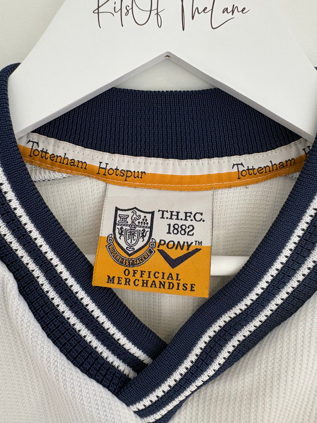Tottenham 1997/99 Home Shirt - Ginola 14 - Medium