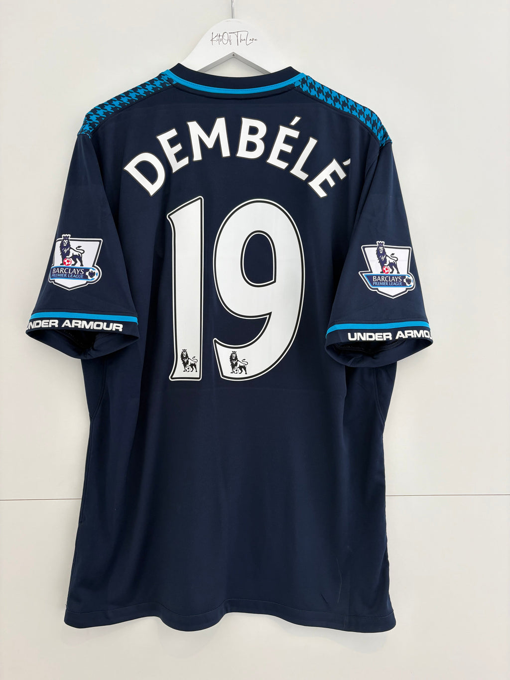 Tottenham 2013/14 Away Shirt - Dembélé 19 - Large