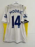 Tottenham 2009/10 Home Shirt - Modrić 14 - Large