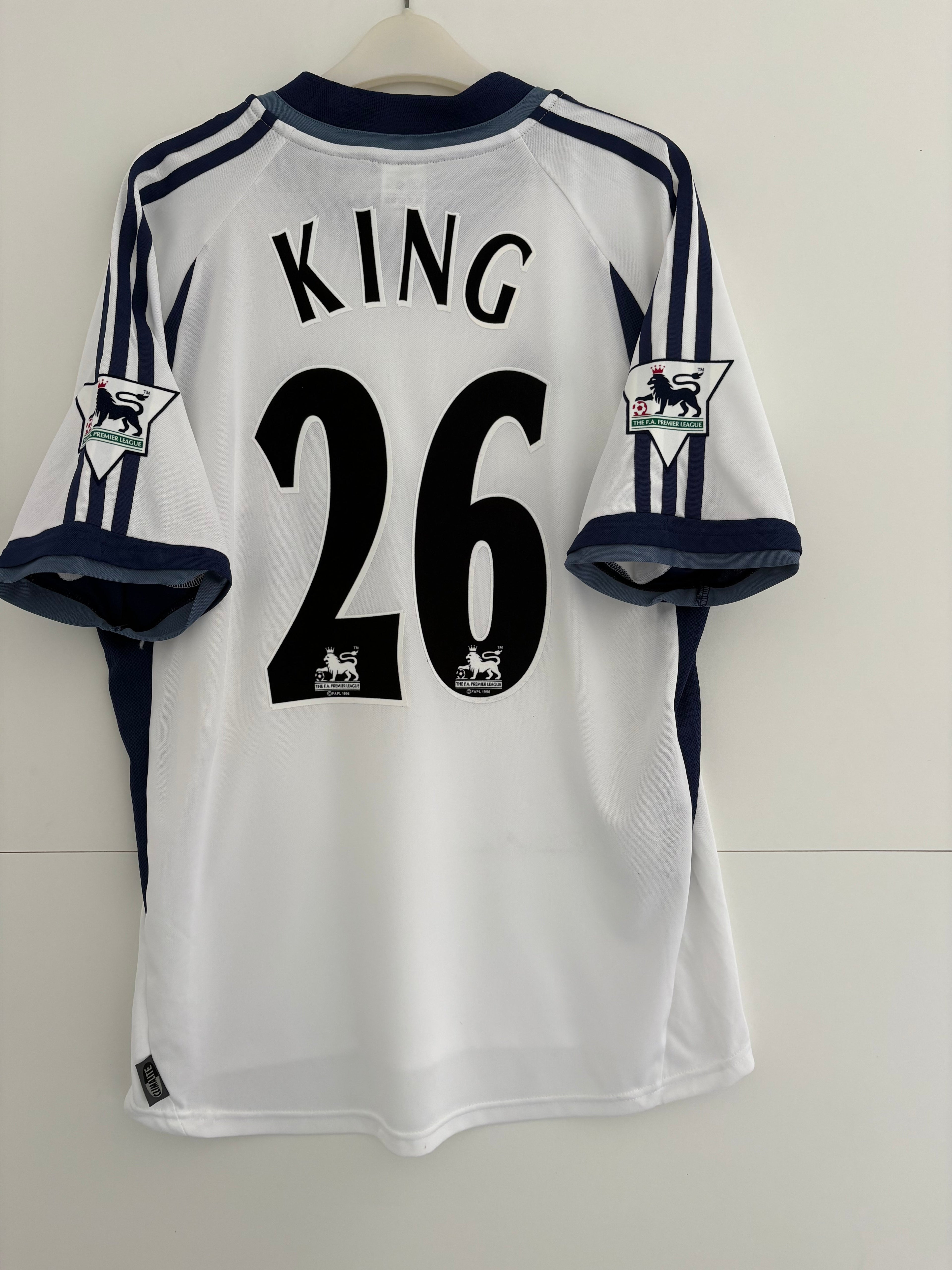 Tottenham 2001/02 Home Shirt - King 26 - Medium