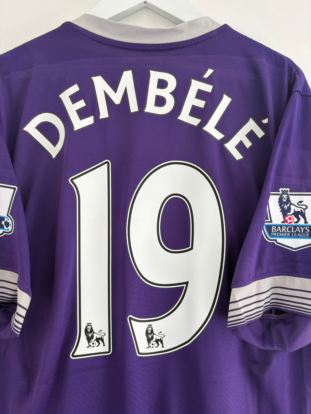 Tottenham 2015/16 Away Shirt - Dembélé 19 - Large