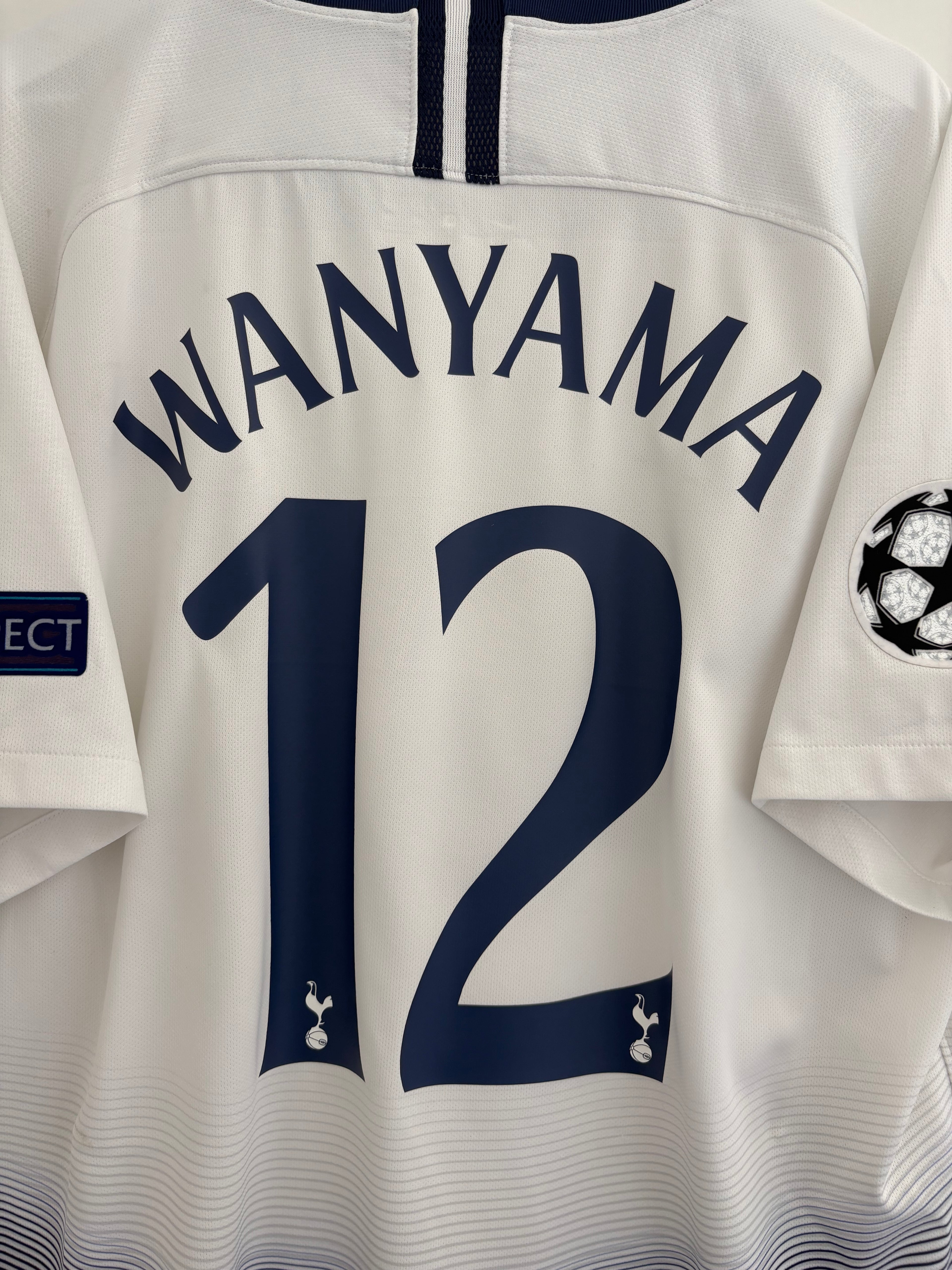 Tottenham 2018/19 Home Shirt - Wanyama 12 - XL