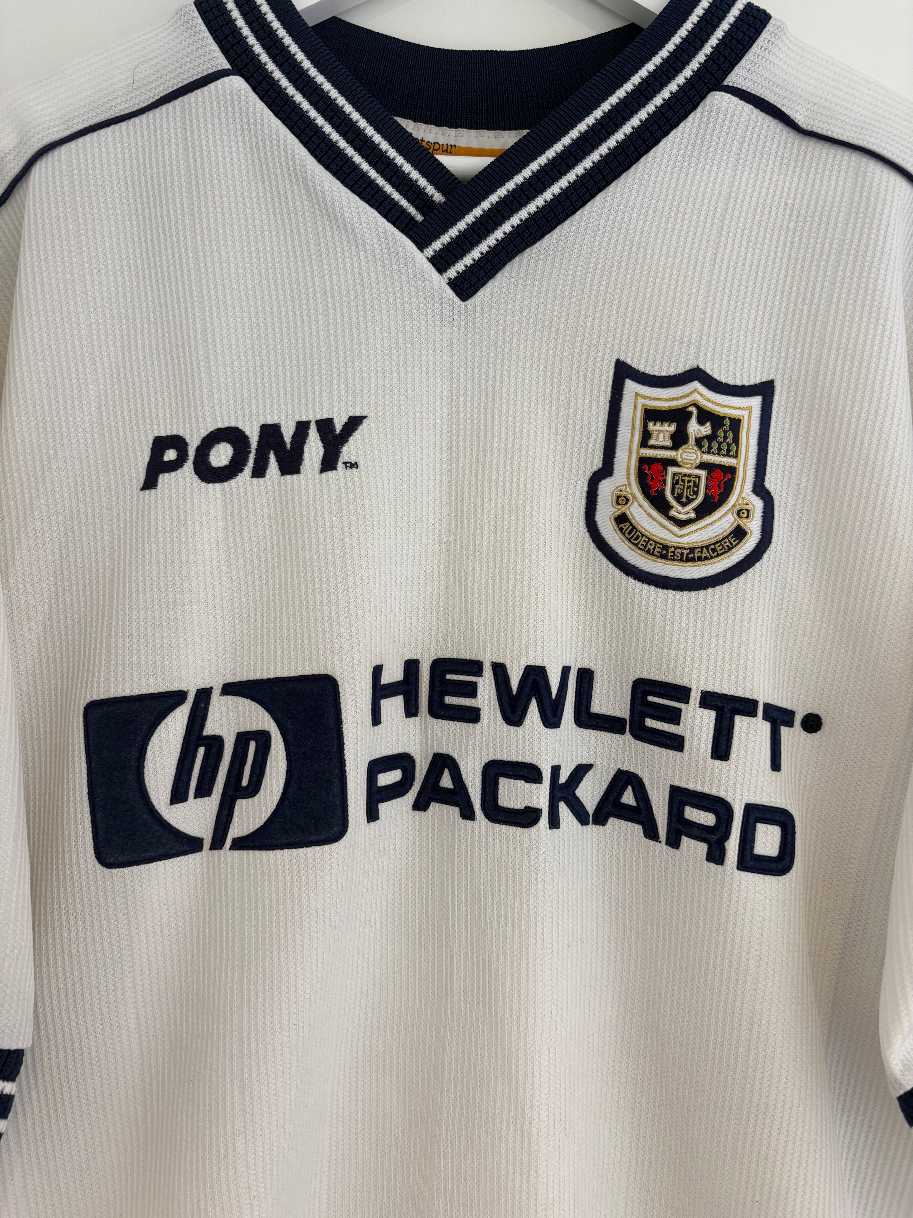 Tottenham 1997/99 Home Shirt - Ginola 14 - Medium
