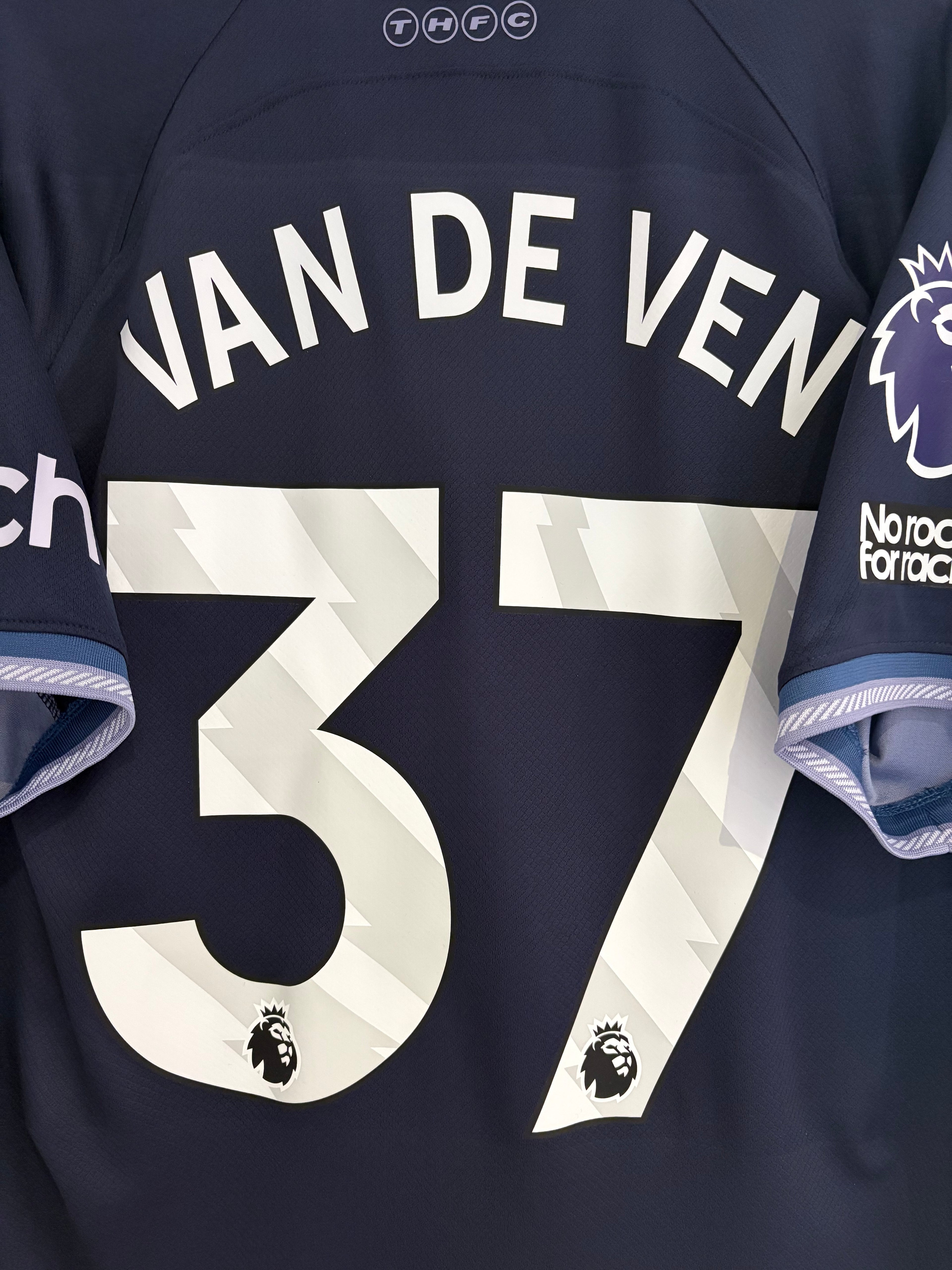 Tottenham 2023/24 Away Shirt - Van de Ven 37 - Medium
