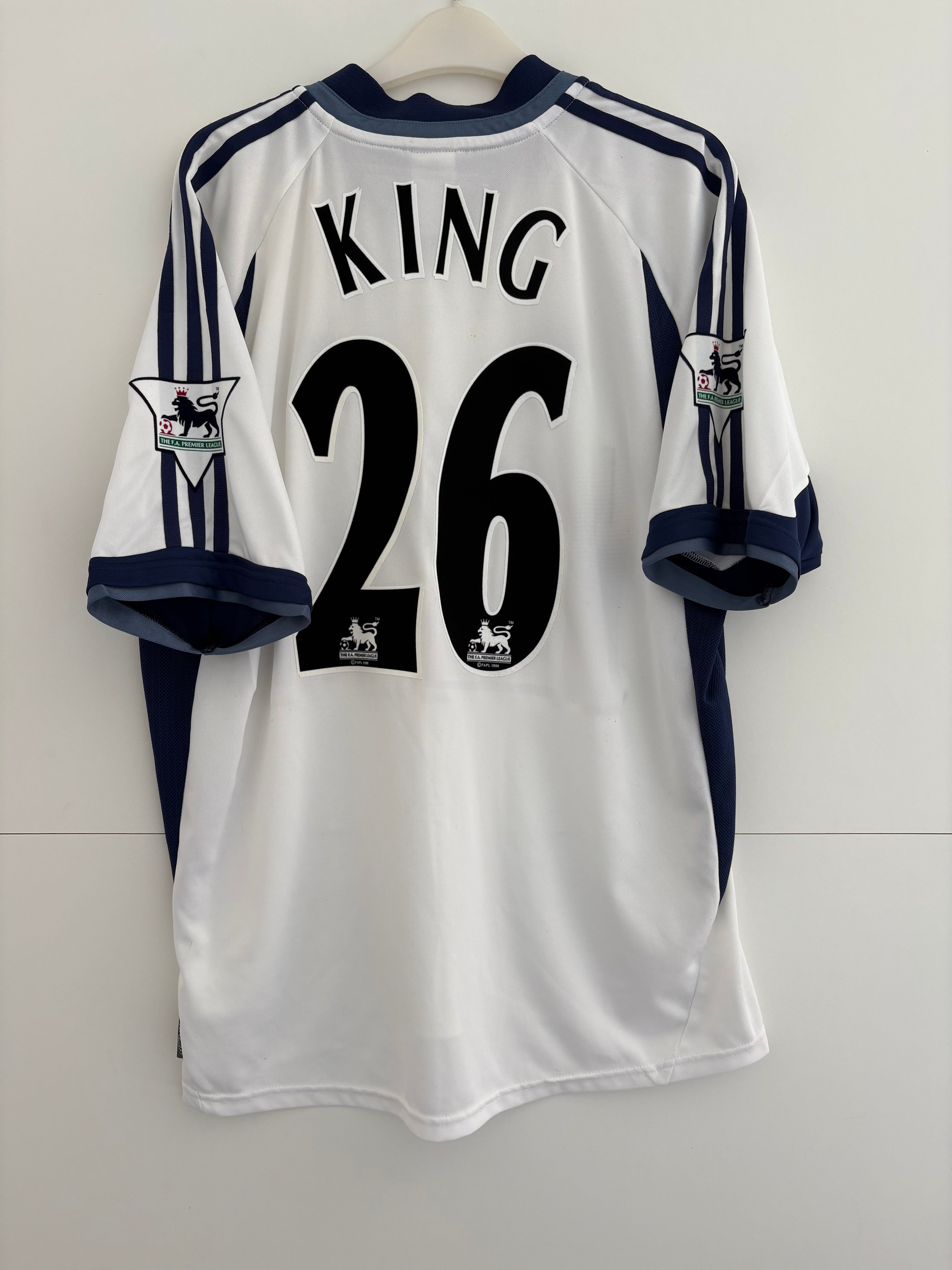Tottenham 2001/02 Home Shirt - King 26 - Large