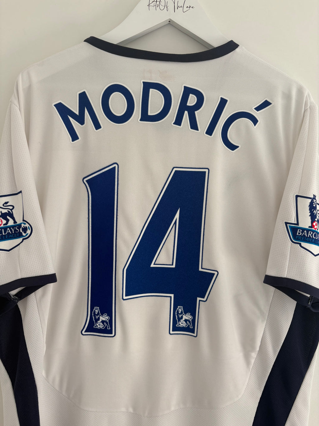 Tottenham 2008/09 Home Shirt - Modrić 14 - Medium