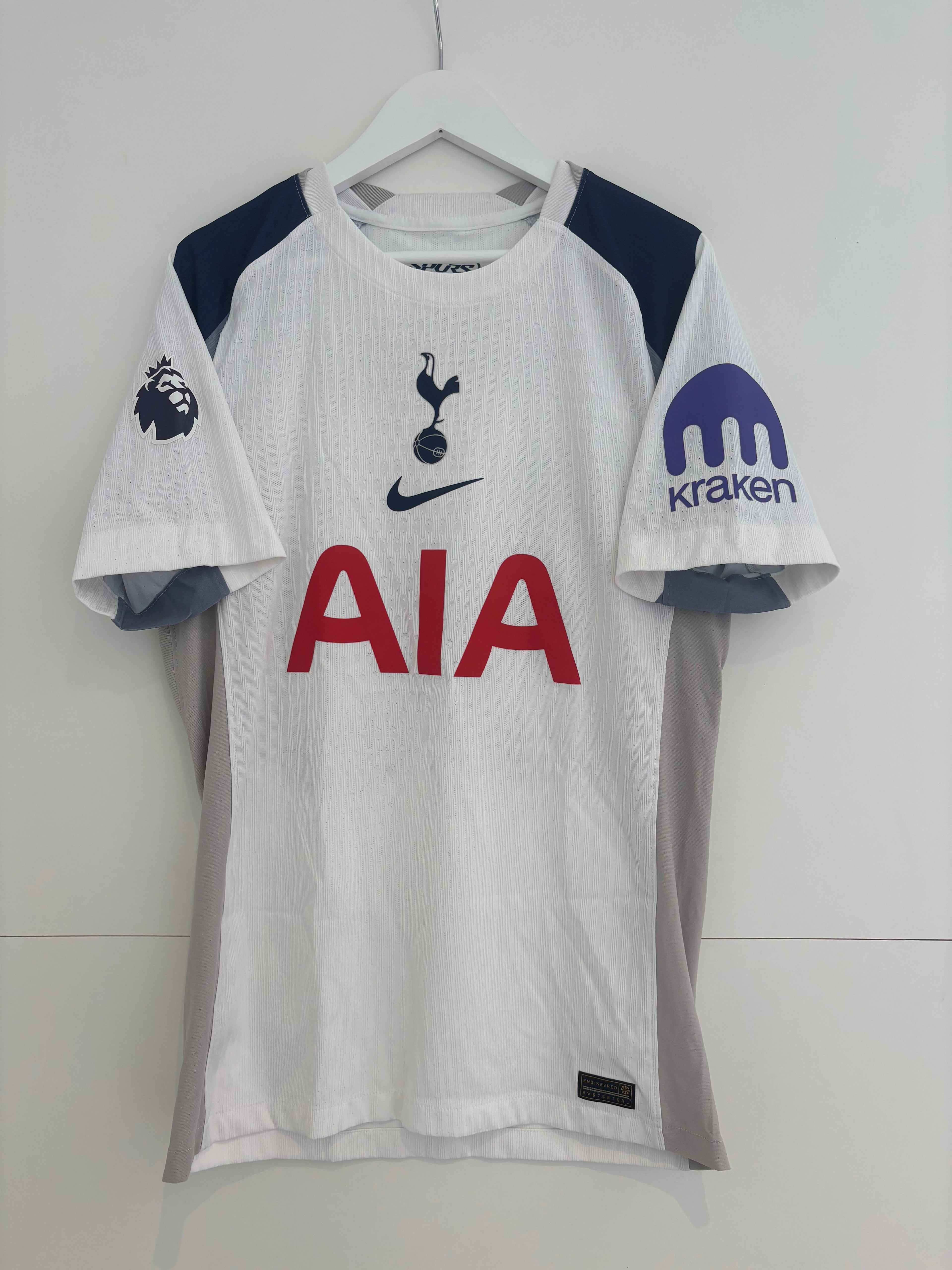 Tottenham 2025/26 Home Shirt - Kudus 20 - Small - Front