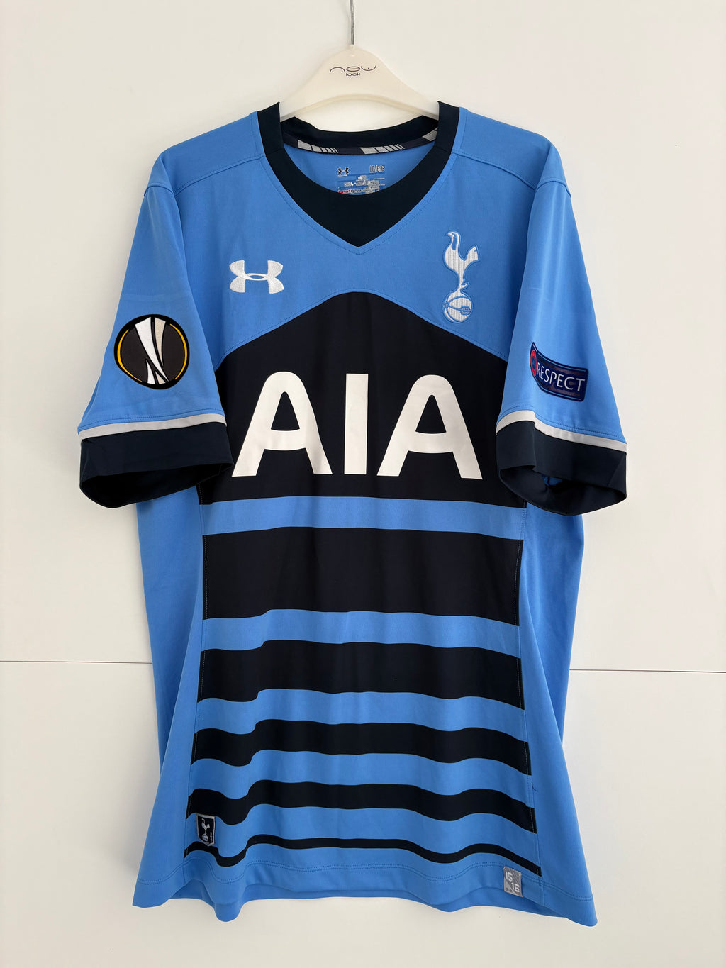 Tottenham 2015/16 Away Alli 20 Europa League Shirt - Large
