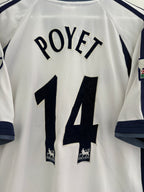 Tottenham 2001/02 Home Shirt - Poyet 14 - Medium