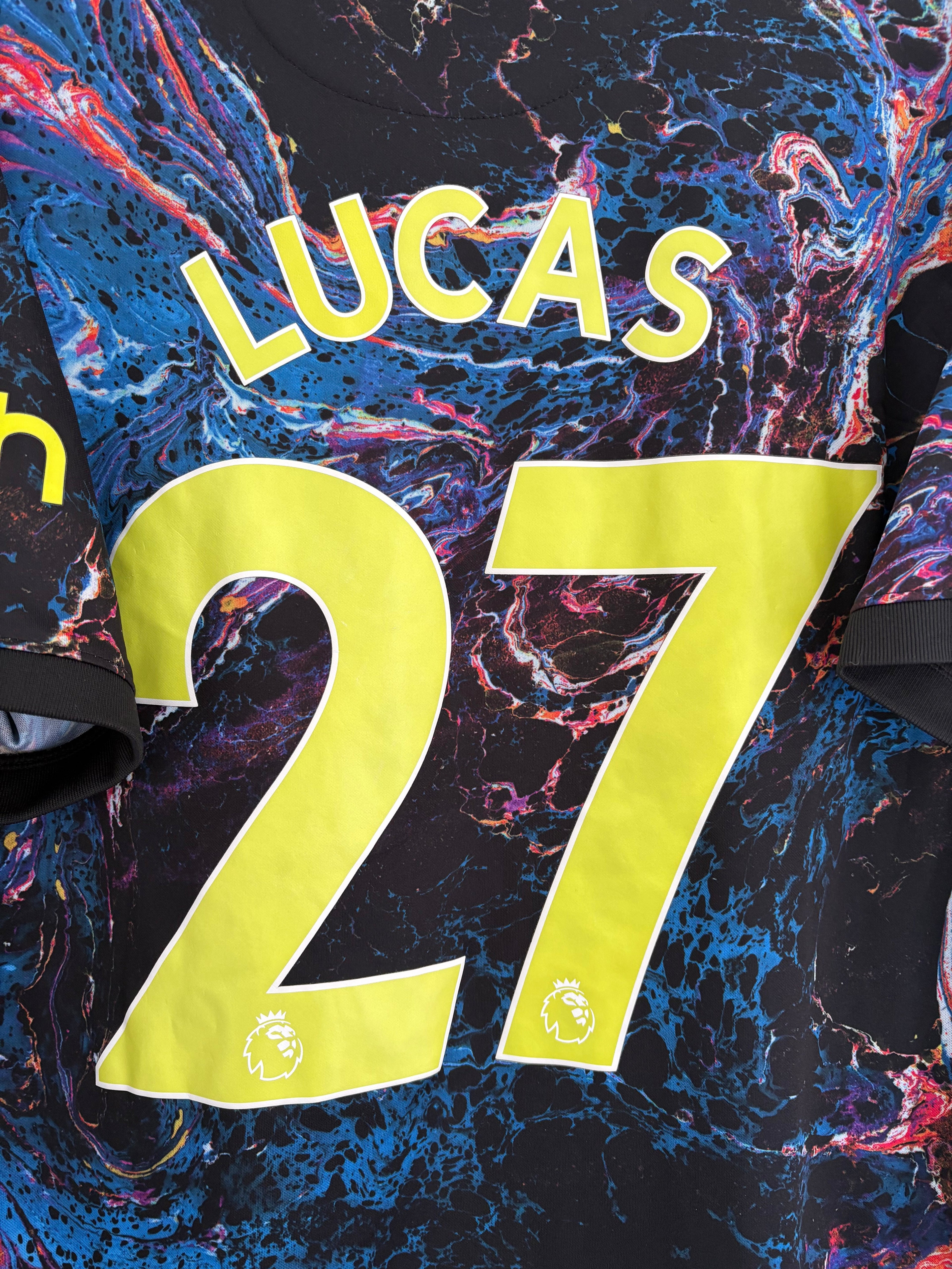 Tottenham 2021/22 Away Shirt - Lucas 27 - Large
