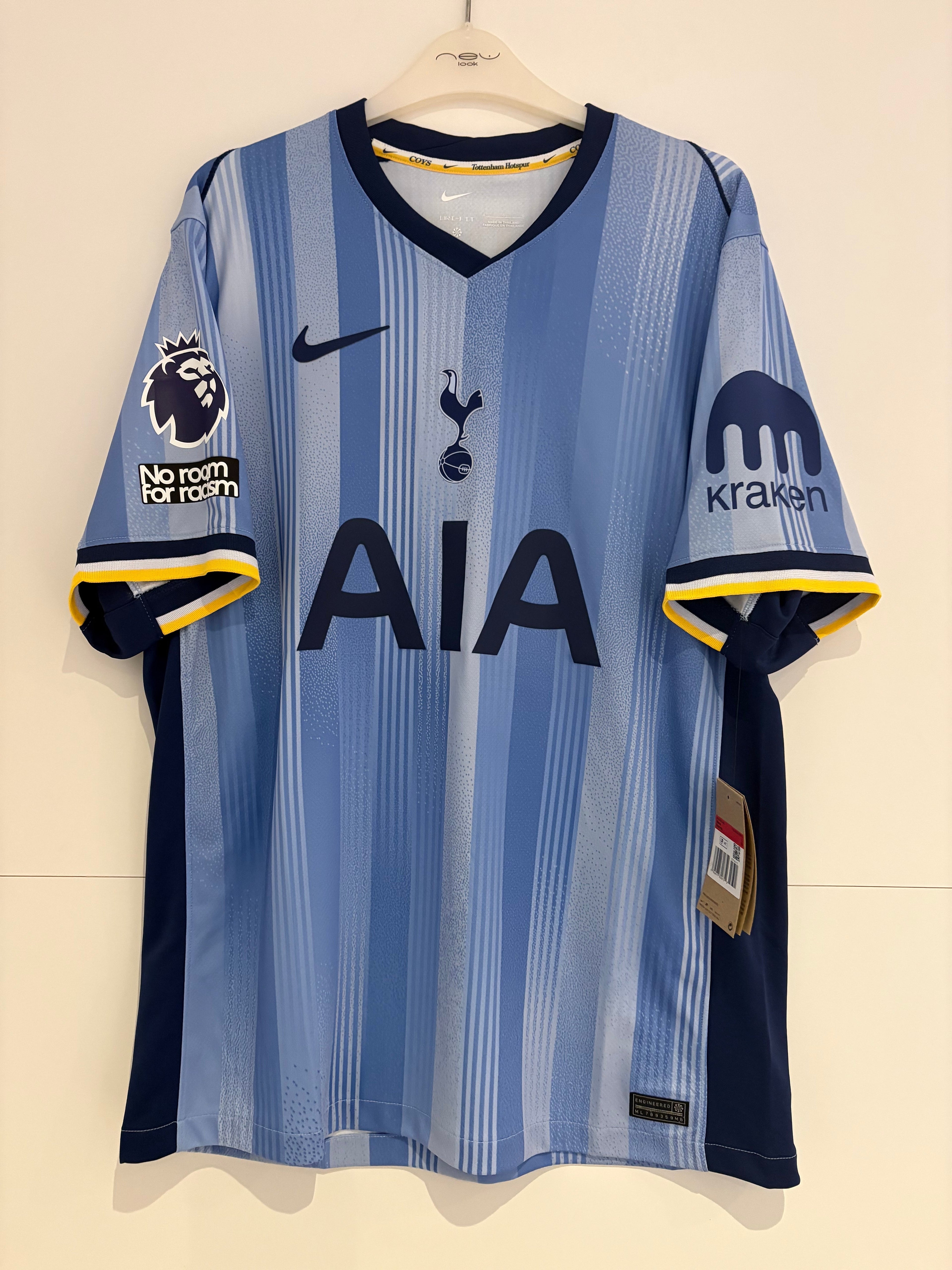 Tottenham 2024/25 Away Shirt - Van de Ven 37 - Large