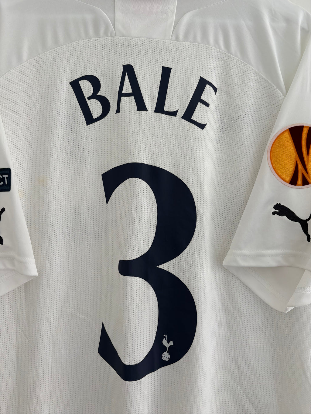 Tottenham 2011/12 Home Shirt - Bale 3 - XL