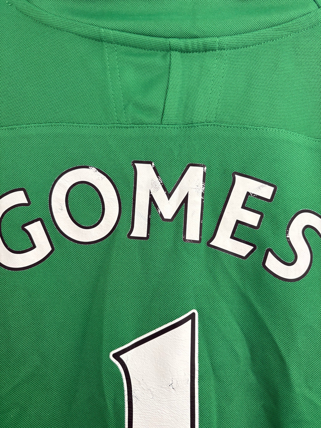 Tottenham 2009/10 Goalkeeper Shirt - Gomes 1 - Large