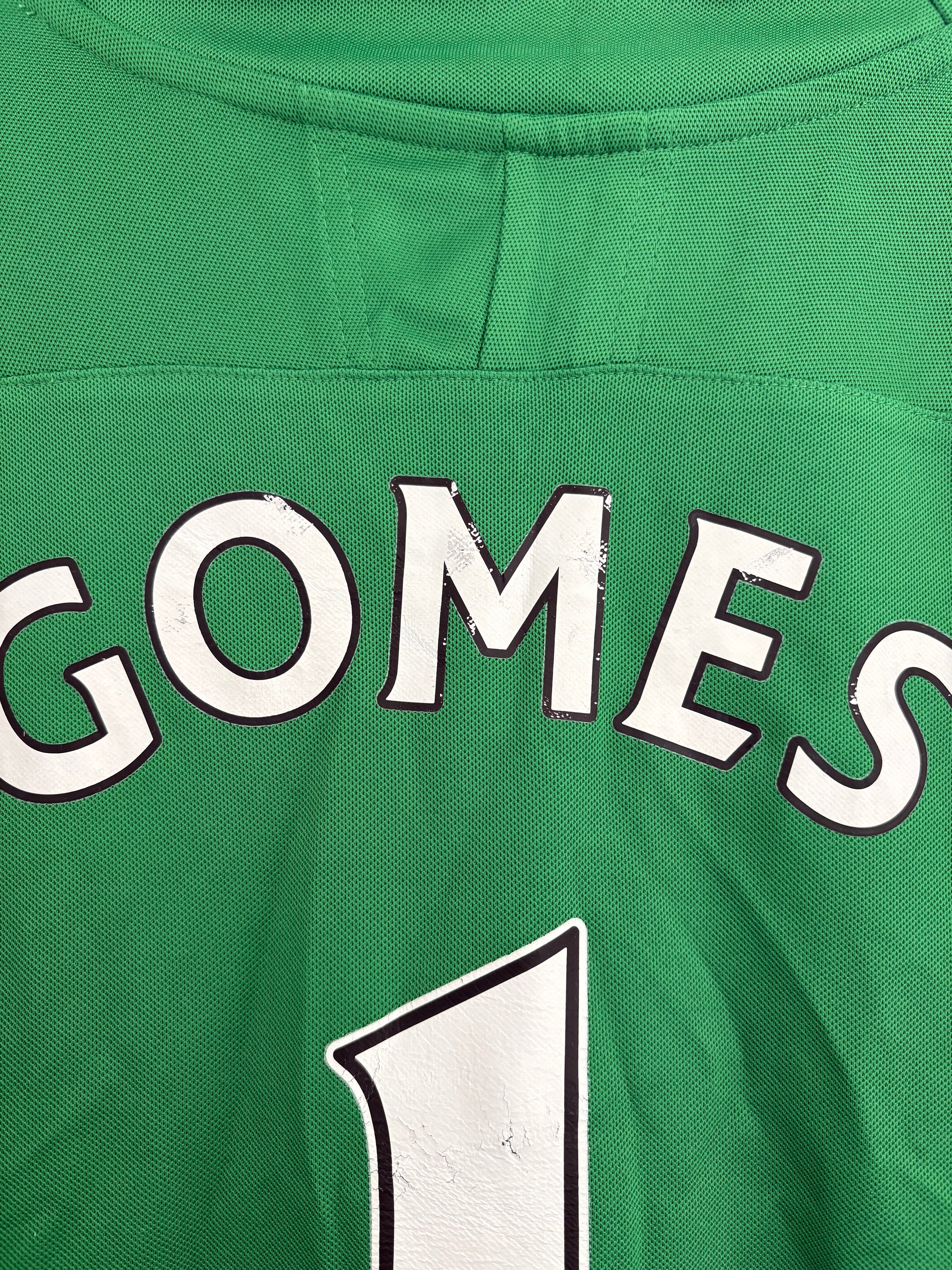 Tottenham 2009/10 Goalkeeper Shirt - Gomes 1 - Large