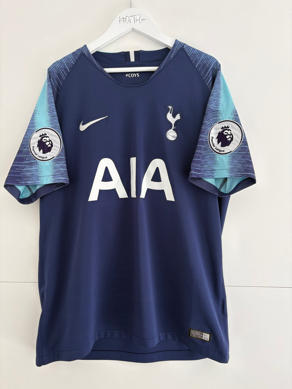 Tottenham 2018/19 Away Shirt - Eriksen 23 - Large